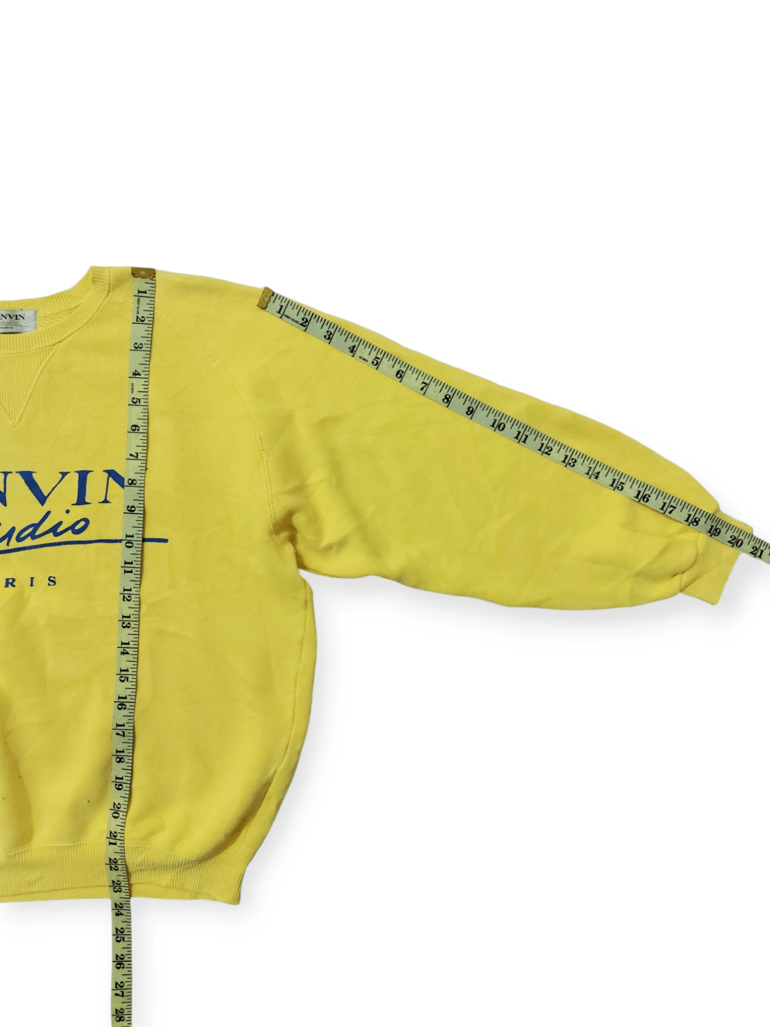 Lanvin Lanvin Studio Paris Sweatshirt Nice Design Size US S / EU 44-46 / 1 - 9 Thumbnail