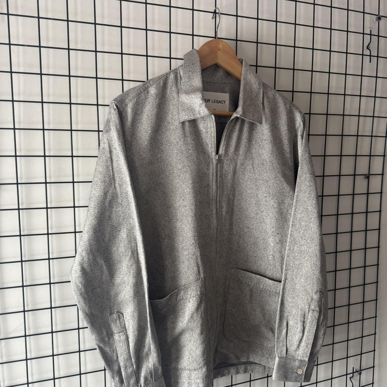 Our Legacy Our Legacy Overshirt Jacket Grey Zip Up Size US M / EU 48-50 / 2 - 4 Thumbnail