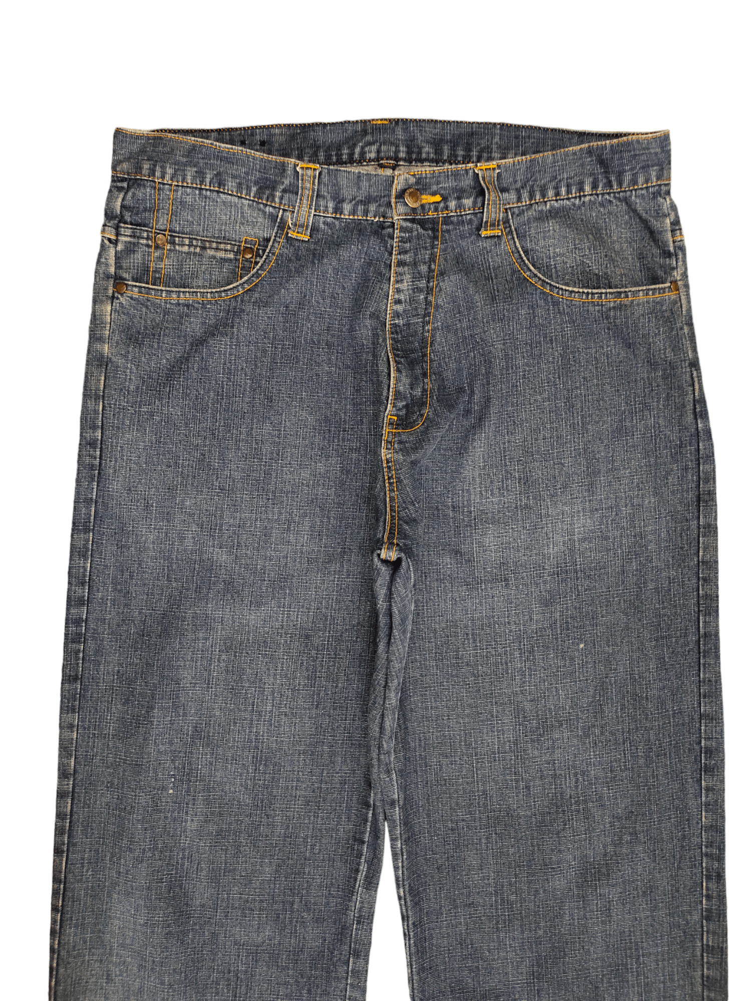 Karl Kani Vintage Y2k Karl Kani Gold Embroidered Baggy Denim Wide Leg Size US 36 / EU 52 - 8 Thumbnail