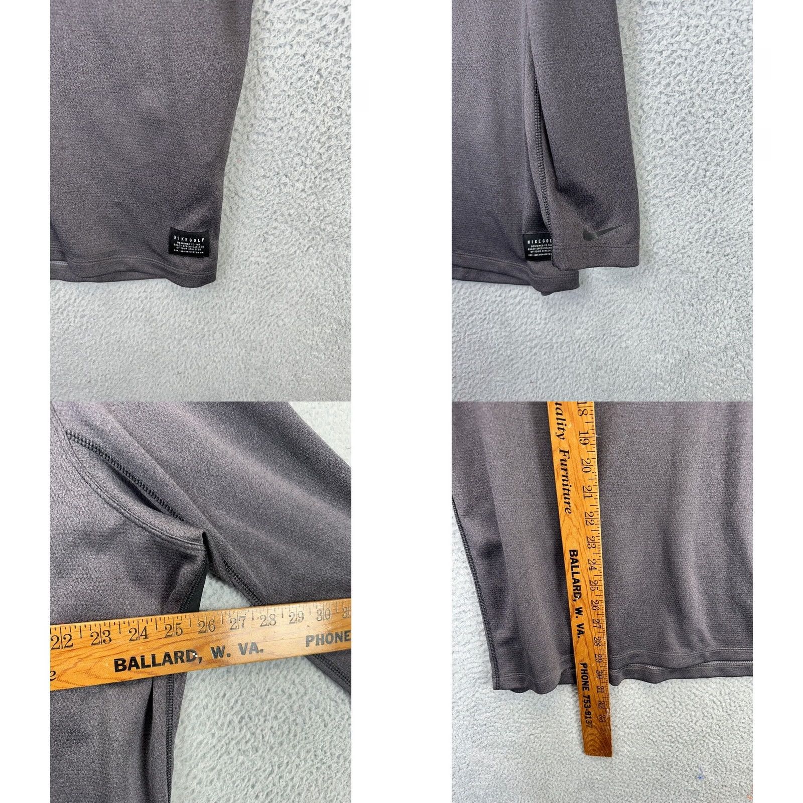 Nike Nike Dri-Fit Golf Shirt Mens 2XL Colorblock Quarter Zip Pullover Activewear Sweatshirt Size US XXL / EU 58 / 5 - 8 Thumbnail