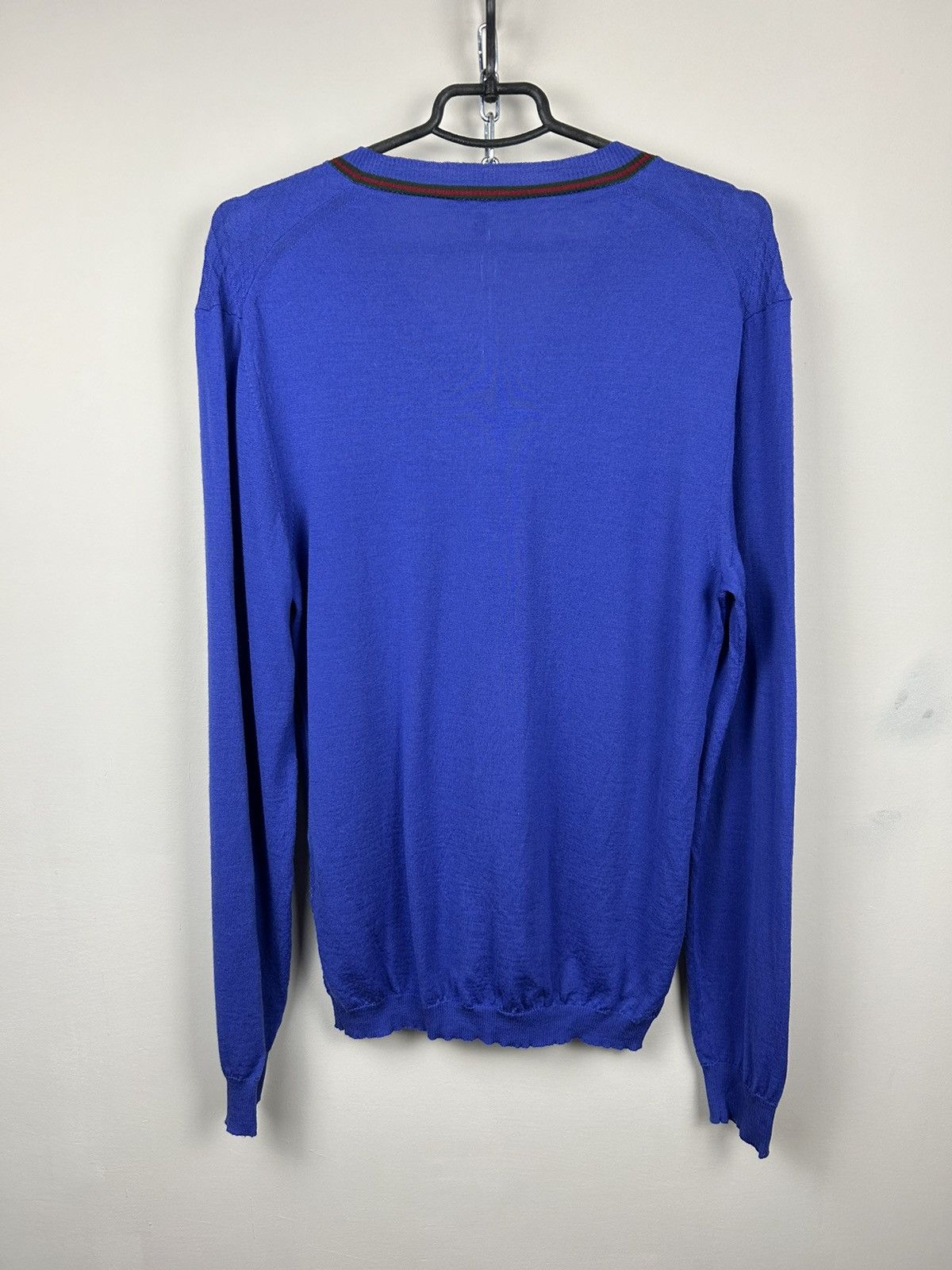 Gucci Vintage Gucci Sweater V neck Size US XL / EU 56 / 4 - 16 Thumbnail