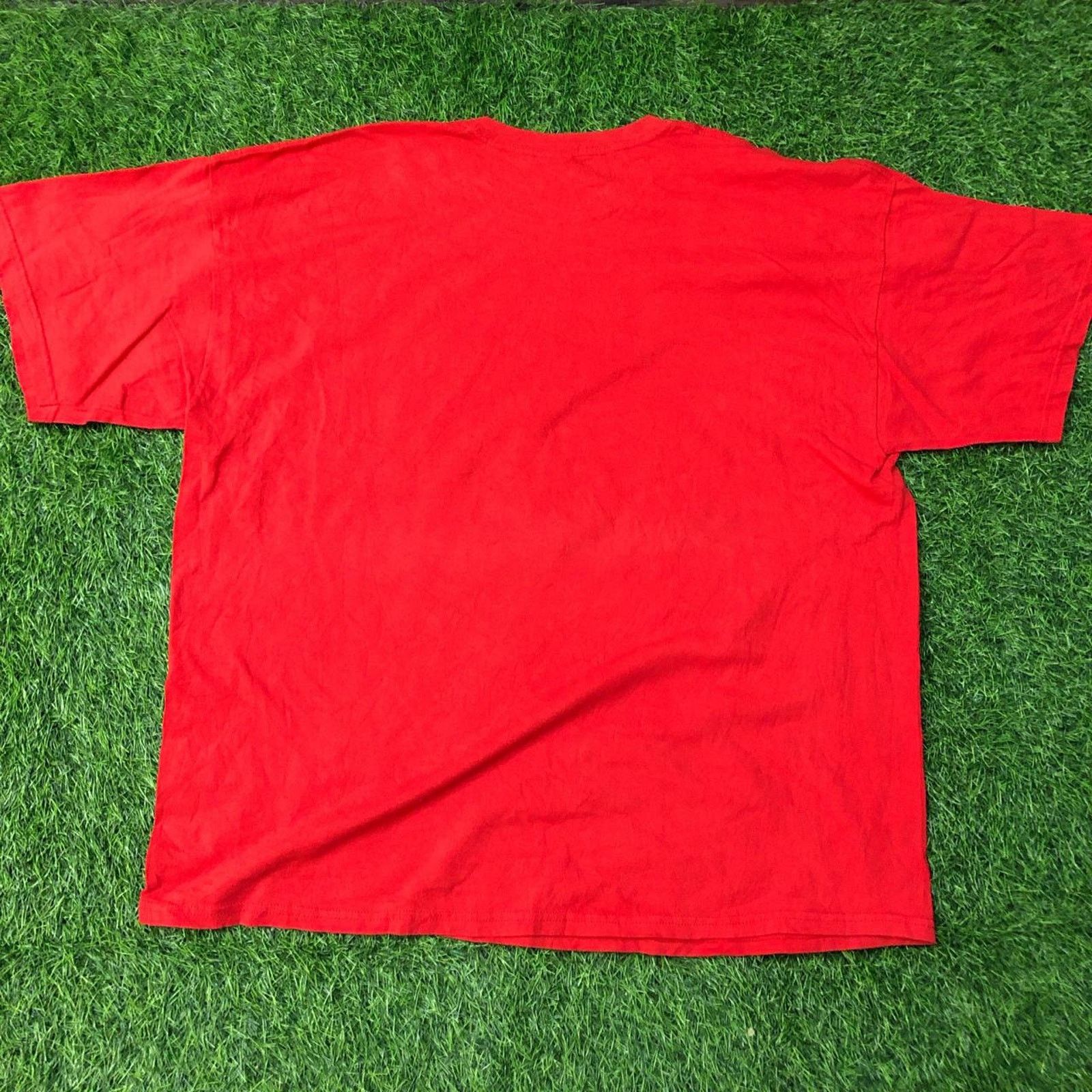 Gildan Vintage Red 2010 Fall Sluggers Baseball Graphic Tee Size US XXL / EU 58 / 5 - 2 Thumbnail