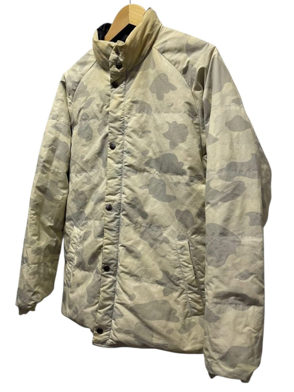 Bape A Bathing Ape Revesible Puffer Jacket Black & White Camo Size US M / EU 48-50 / 2 - 10 Thumbnail