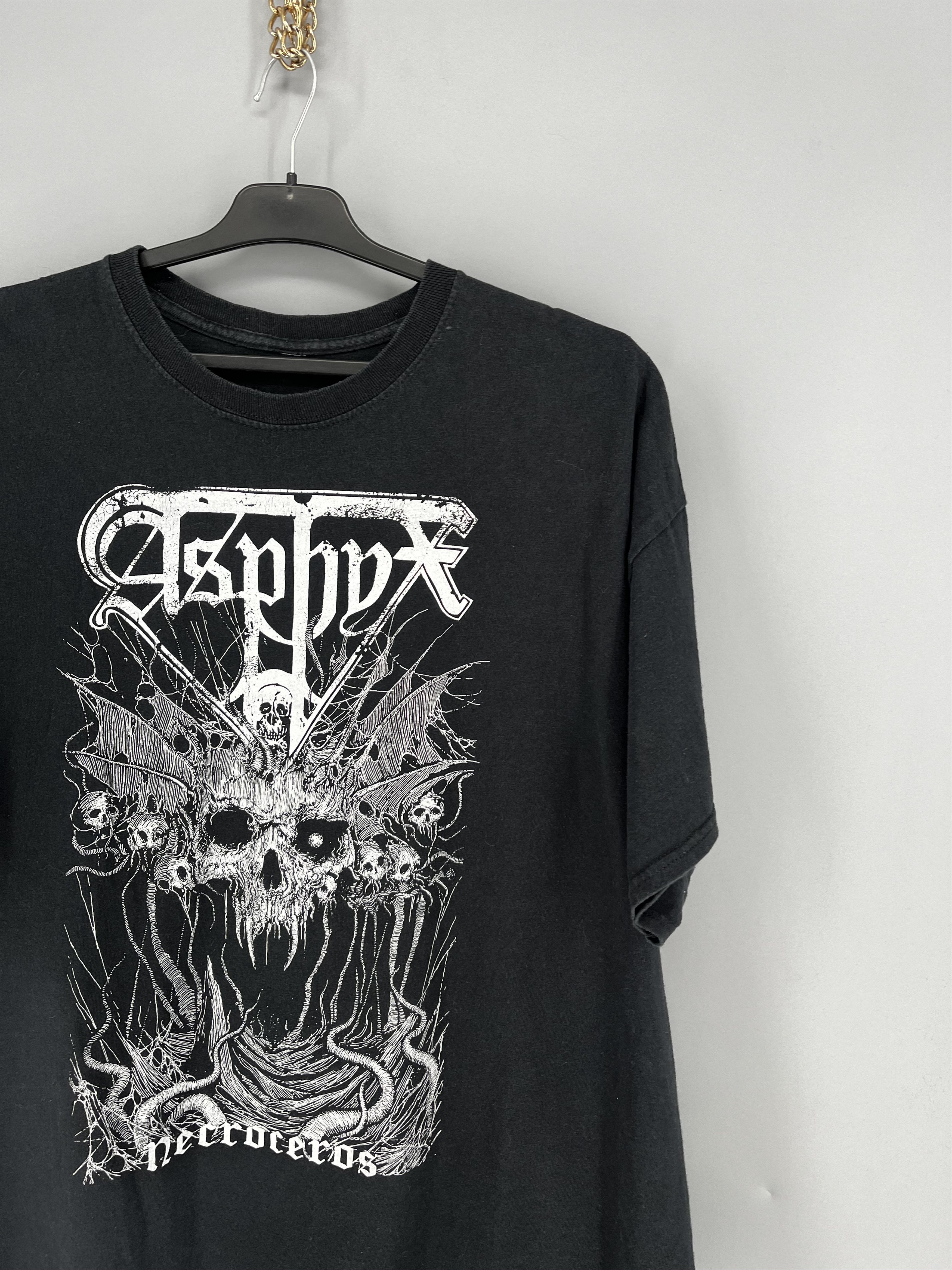 Band Tees Asphyx Crush the Cenotaph Death Metal Tee Size US M / EU 48-50 / 2 - 5 Thumbnail