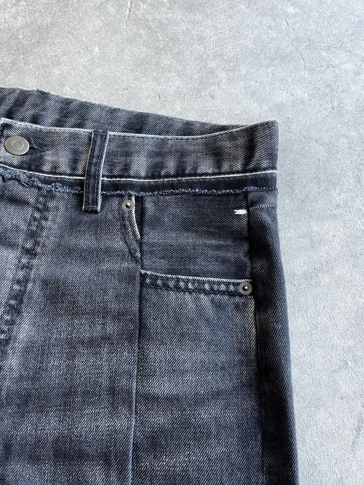 Maison Margiela Maison Margiela AW20 Reworked Denim Jeans (unisex) Size US 31 - 16 Thumbnail