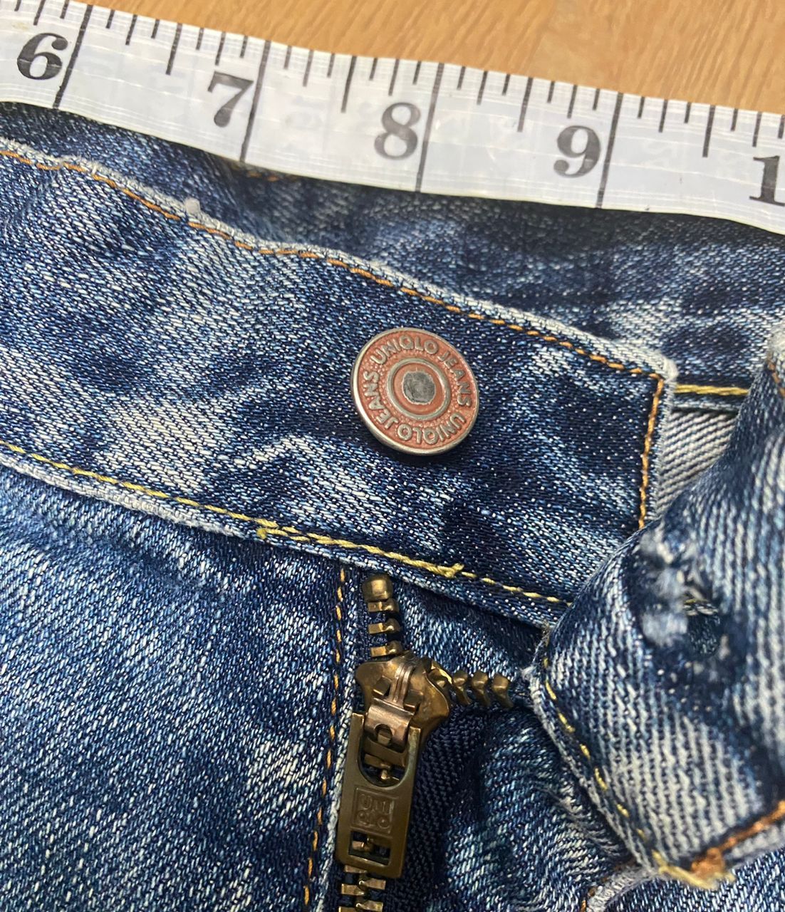 Japanese Brand Vintage Uniqlo Jeans Distressed Denim Size US 32 / EU 48 - 12 Thumbnail