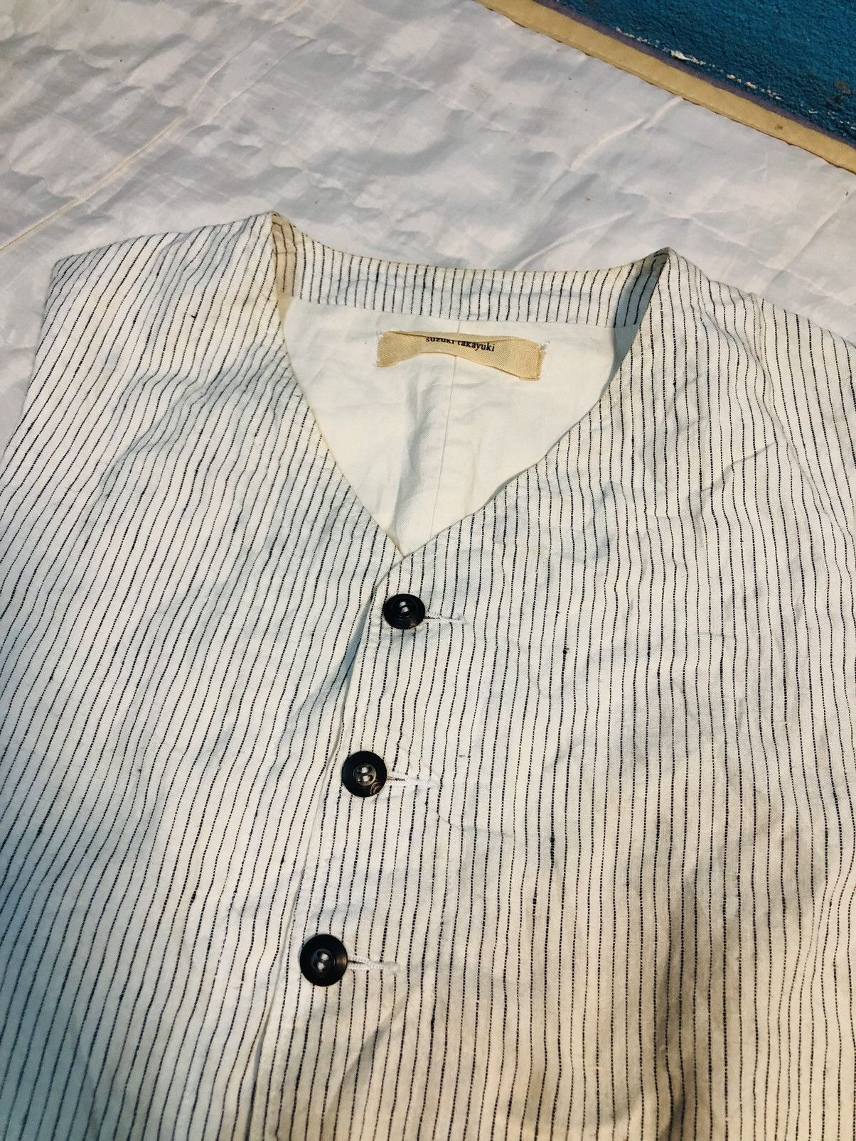 Japanese Brand Suzuki Takayuki Vest (9) Size US M / EU 48-50 / 2 - 3 Thumbnail