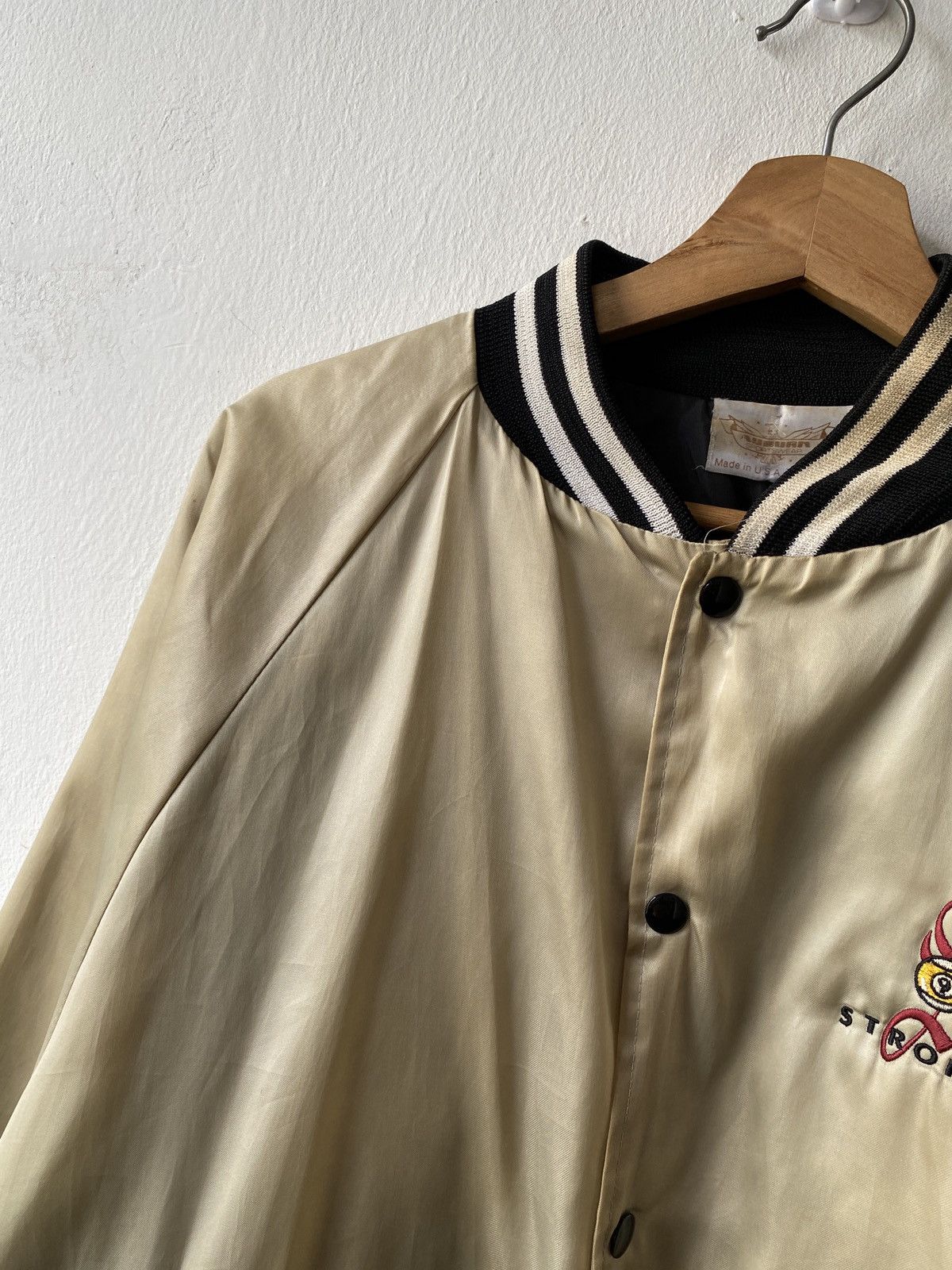 Auburn Sportswear × Vintage 1980s - Vintage Stroker 9 Sport Of King Distressed Jacket Size US L / EU 52-54 / 3 - 6 Thumbnail