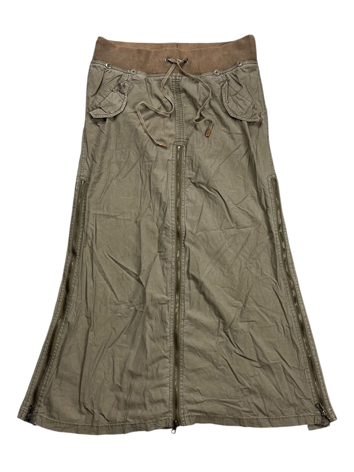 GOA 2000s GOA - Apocalypse Style Multizips Skirt Size 28" / US 6 / IT 42 - 2 Thumbnail