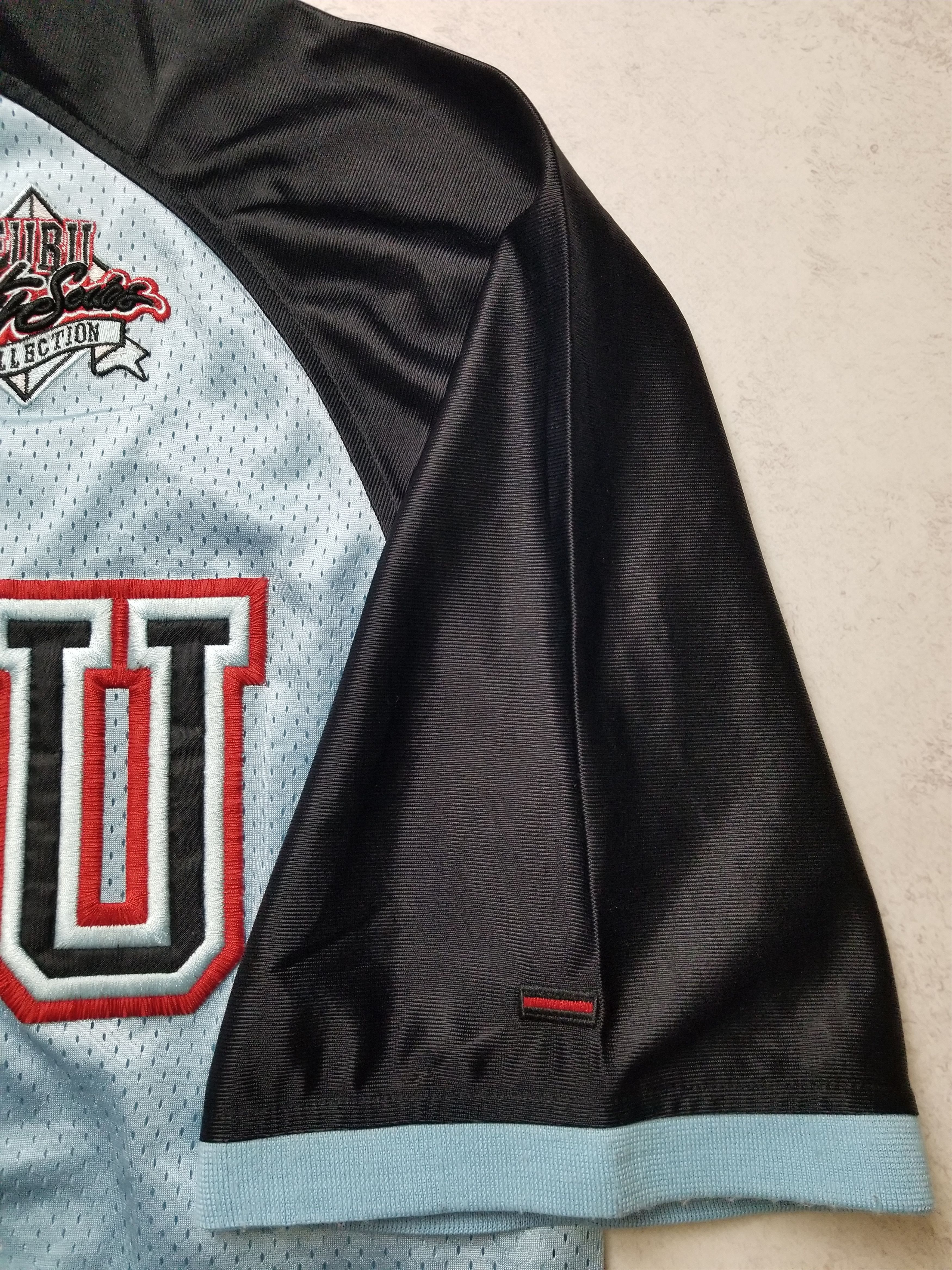 Fubu Vintage FUBU 05 Rap Hip Hop Retro Y2K Blue Jersey Size US L / EU 52-54 / 3 - 8 Thumbnail