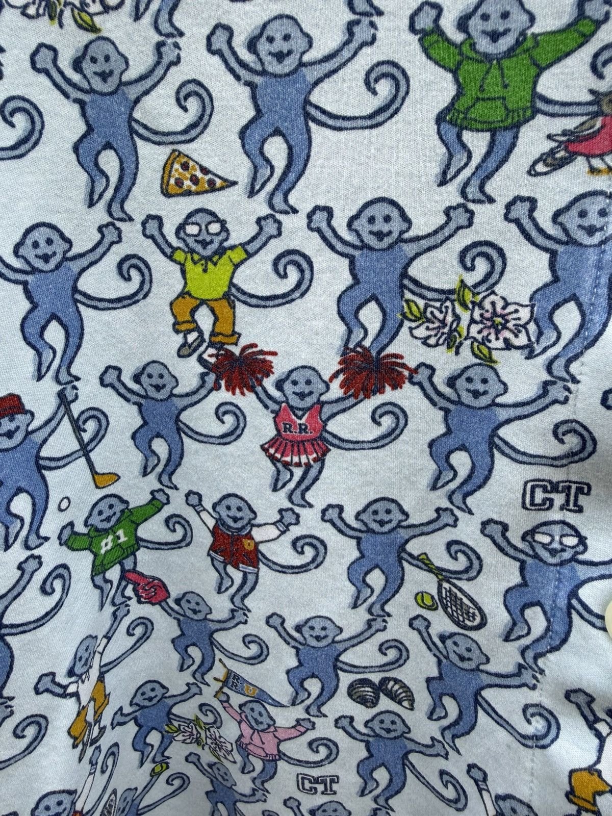 Other Roller Rabbit CT Greenwich Monkey Polo Pajama Top Limited Size S / US 4 / IT 40 - 4 Thumbnail