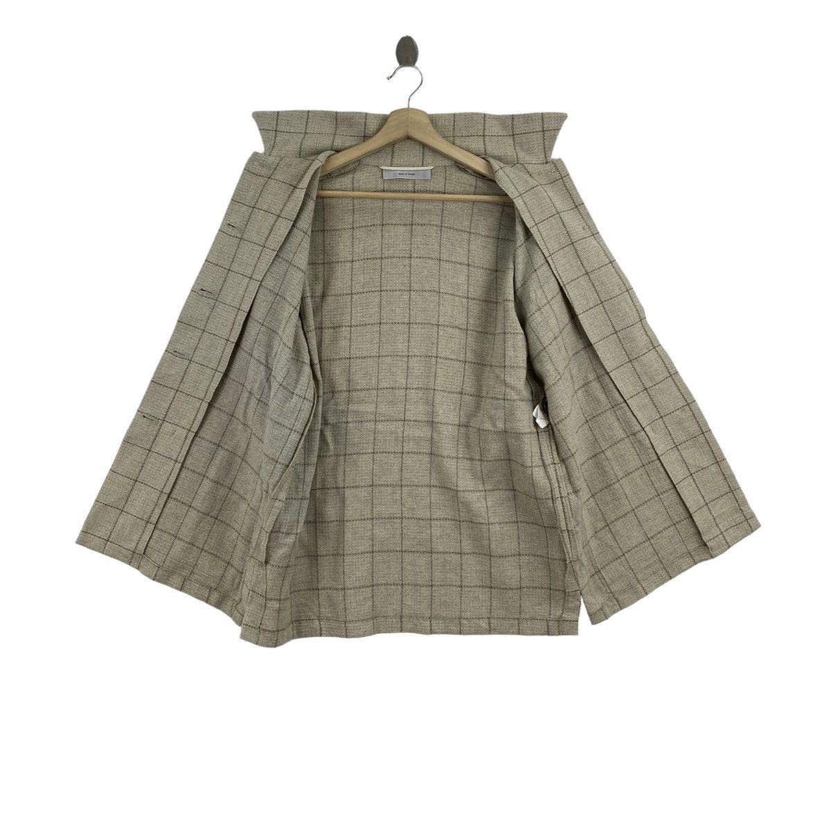 Other LES CHEMINS BLANCS France Brand Check Tartan Multi Pocket Size US L / EU 52-54 / 3 - 3 Thumbnail