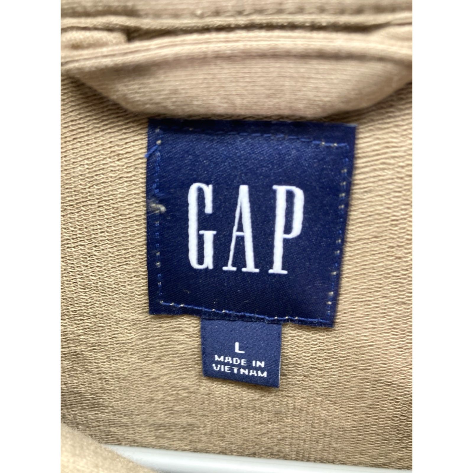 Gap VINTAGE Gap Knit Shirt Men L Brown Button Long Sleeve Cotton Blend Stretch NWT Size US L / EU 52-54 / 3 - 6 Thumbnail
