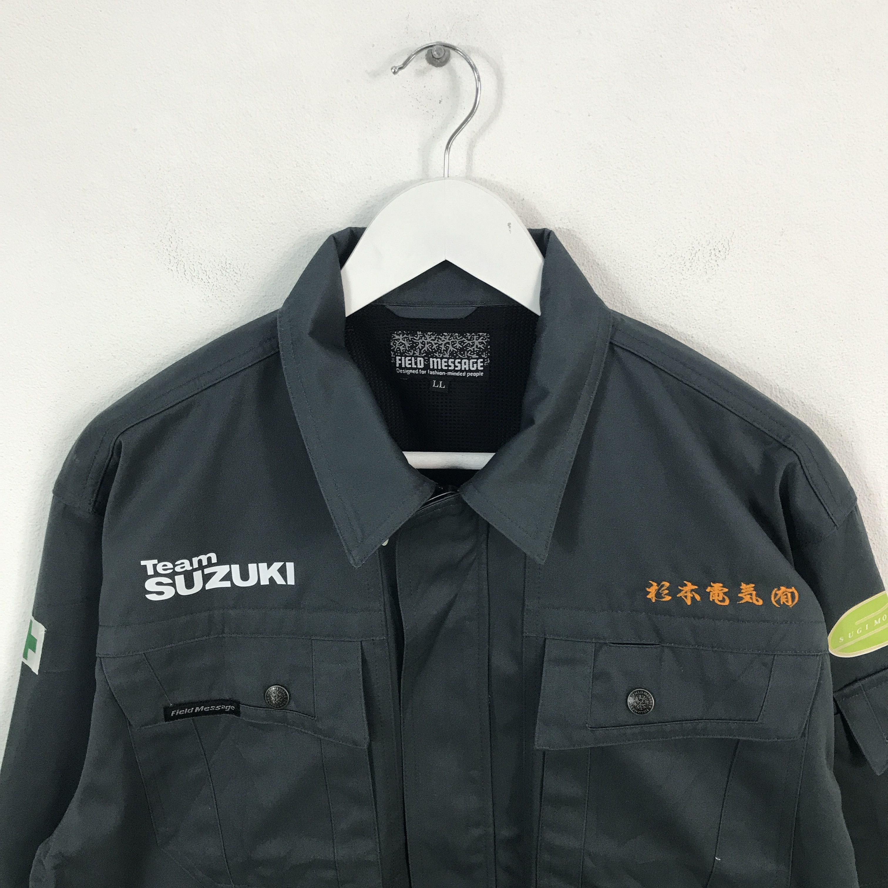 Japanese Brand Team Suzuki Japan Uniform Custom Sport Jacket Size US L / EU 52-54 / 3 - 2 Thumbnail