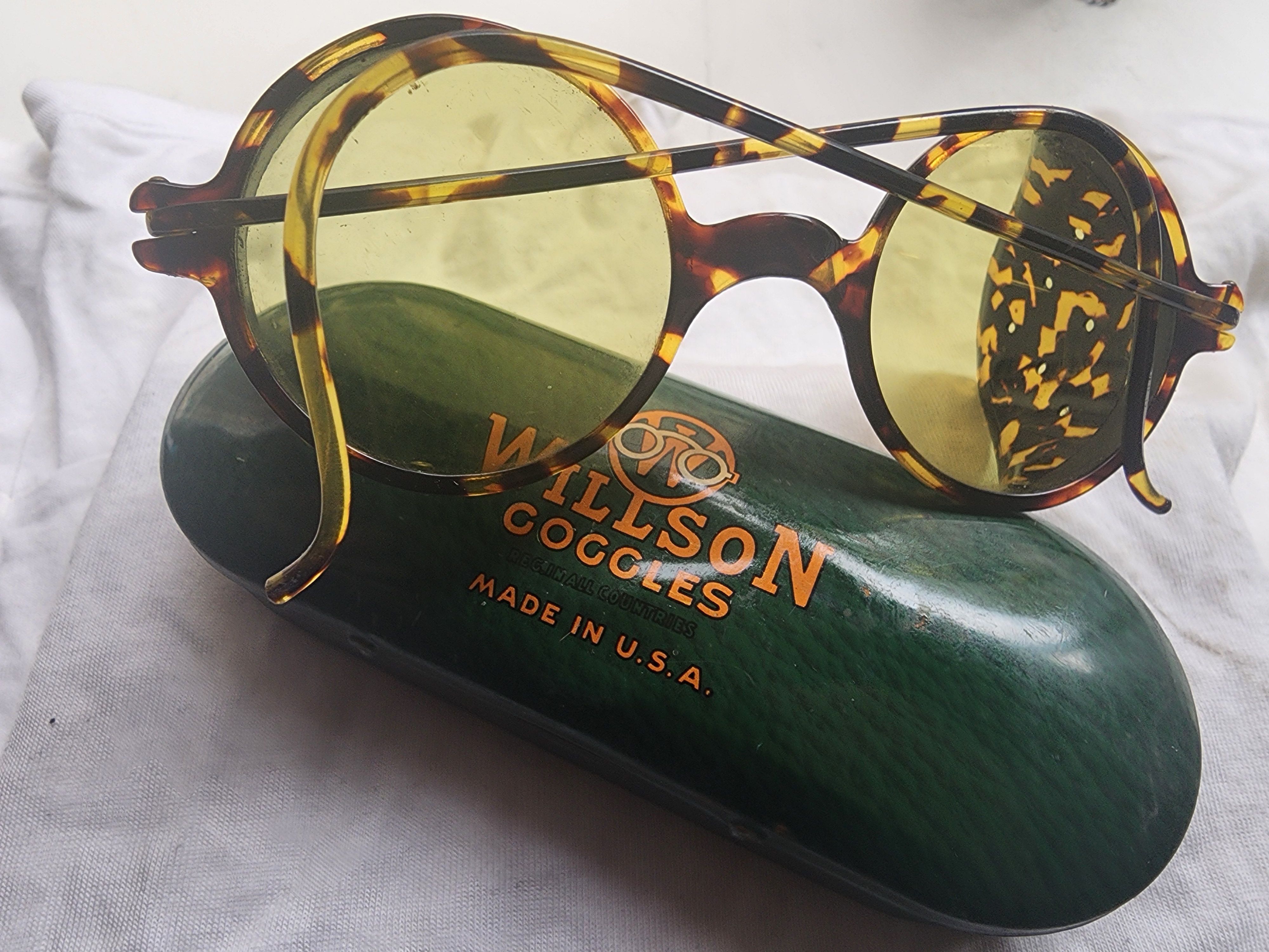 Matsuda WILLSON VTG 40'S DECO TORTOISE SHELL SUNGLASSES Size ONE SIZE - 6 Thumbnail