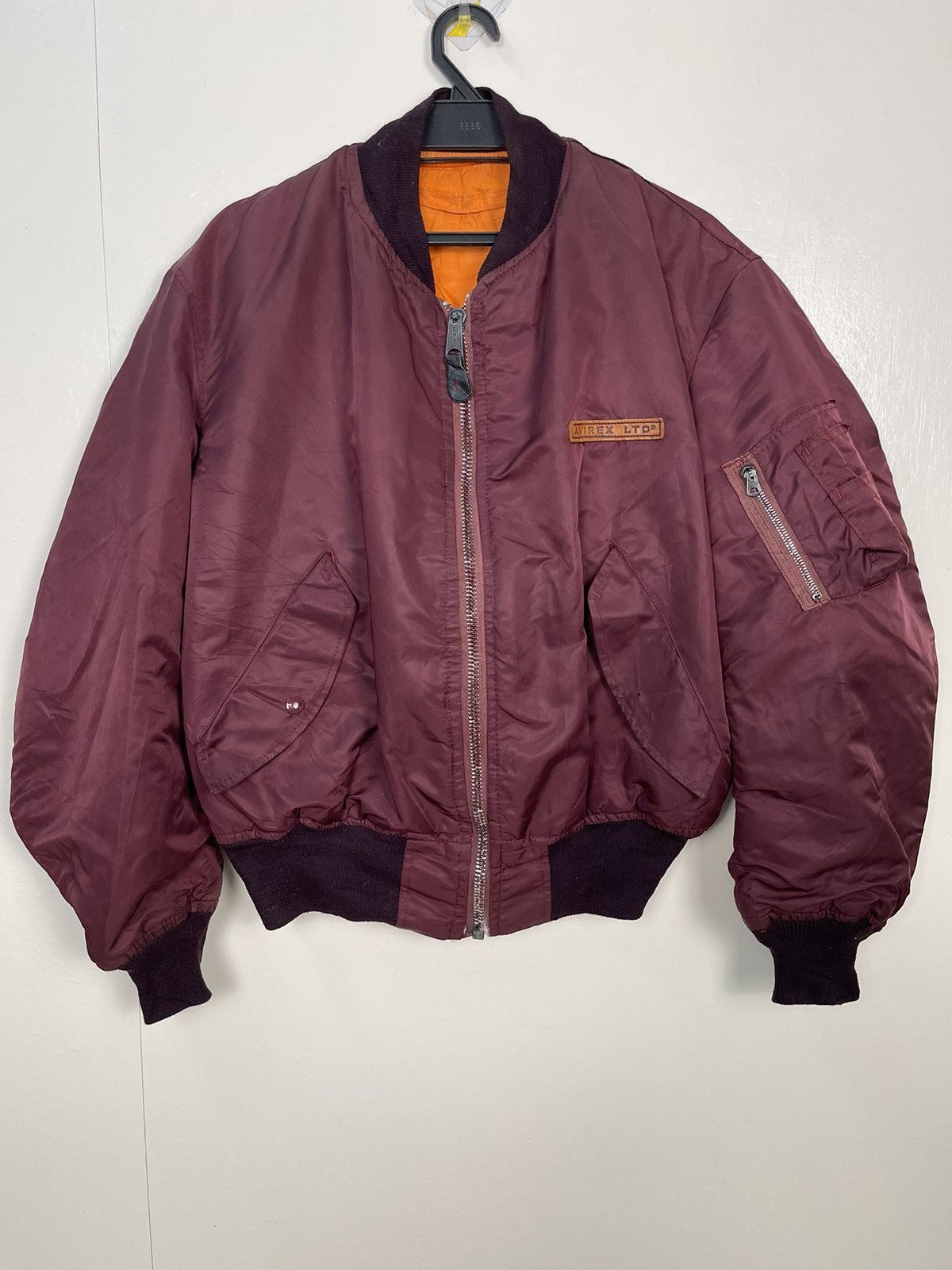 Avirex × Vintage Vintage Avirex Bomber Jacket MA-1 Made in usa