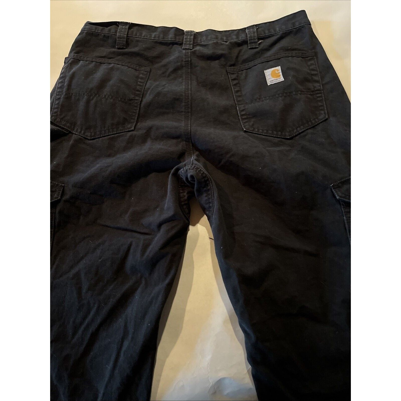 Carhartt Carhartt Men’s 38x31 Duck Canvas Double Knee Pants Black EUC Size US 38 / EU 54 - 14 Thumbnail