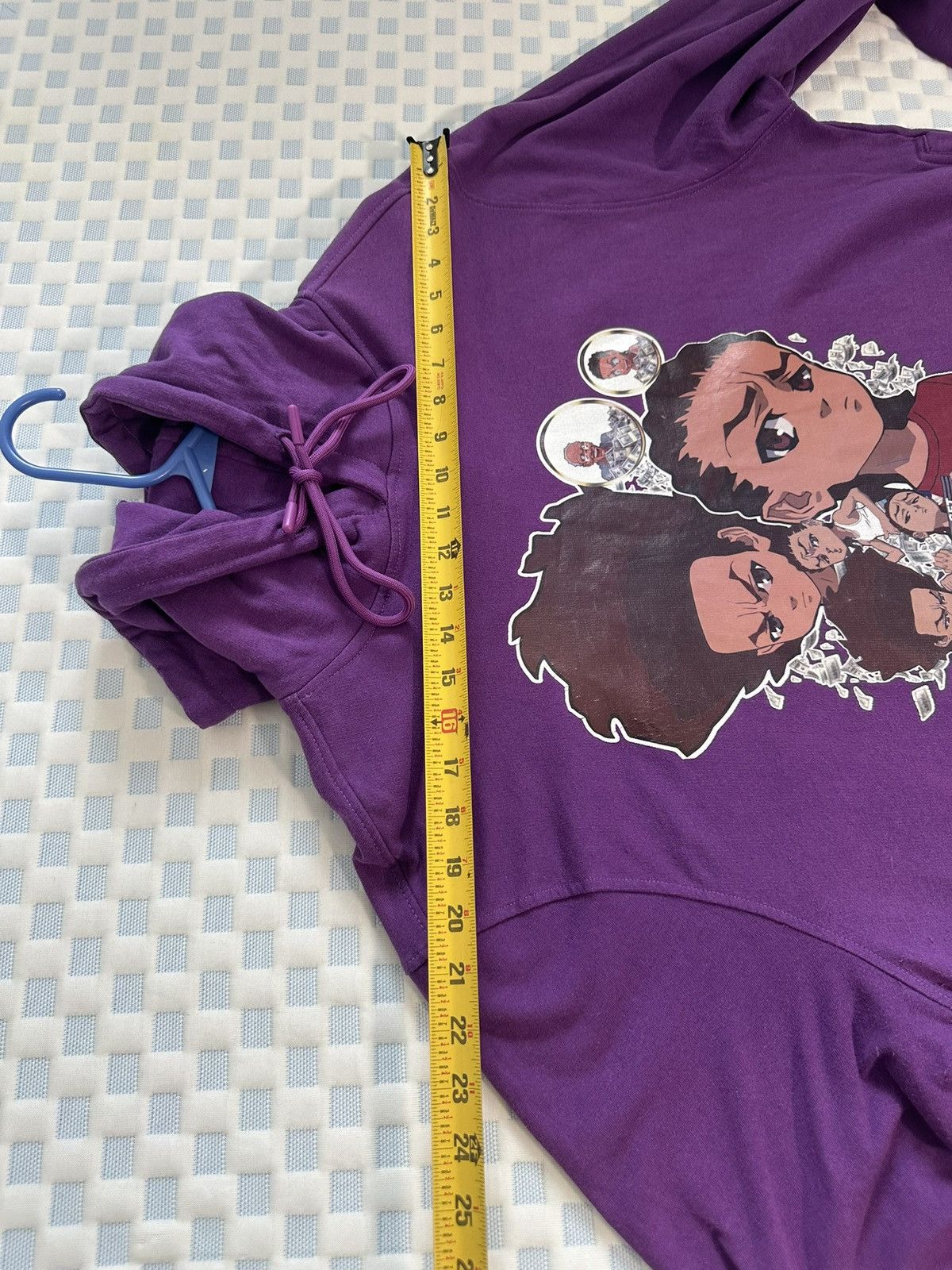 Other The Boondocks Purple Hoodie 2XL Anti Grav Huey Riley Size US XL / EU 56 / 4 - 9 Thumbnail