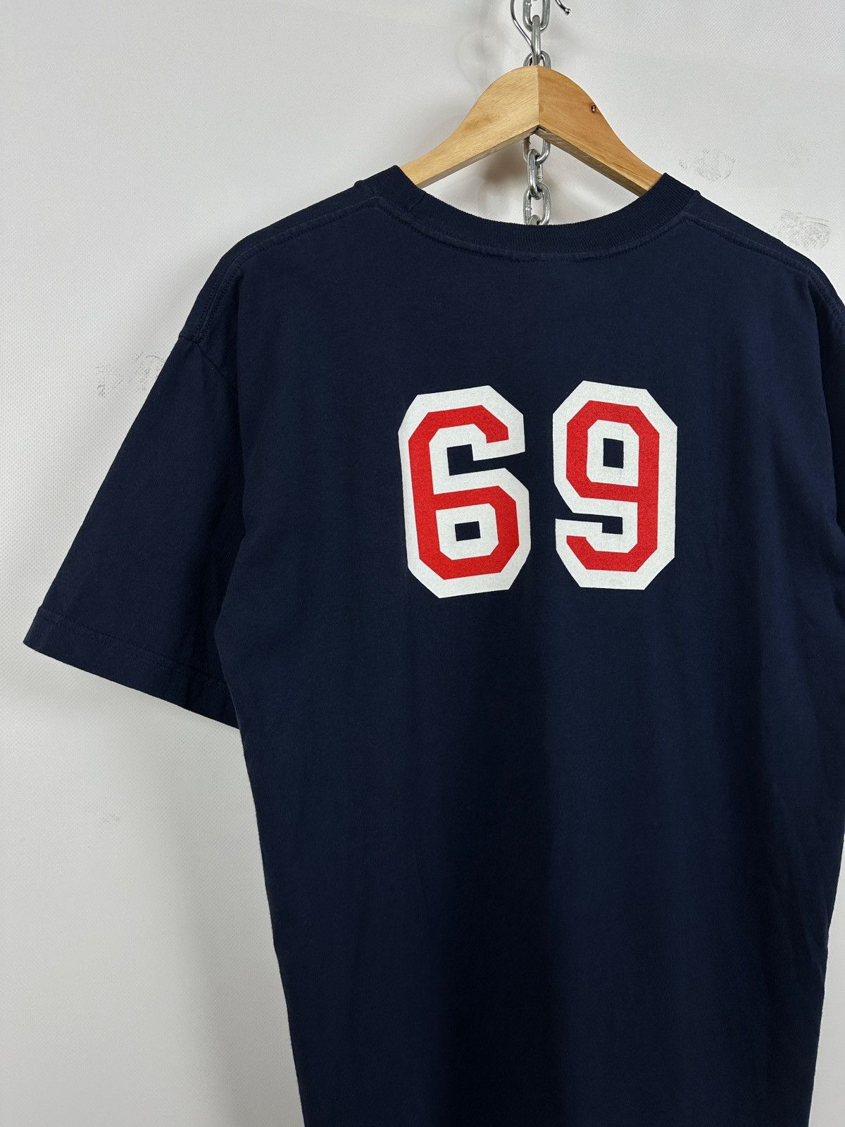 Vintage Pornstar 69 Physical Education XXX Navy Blue T-Shirt