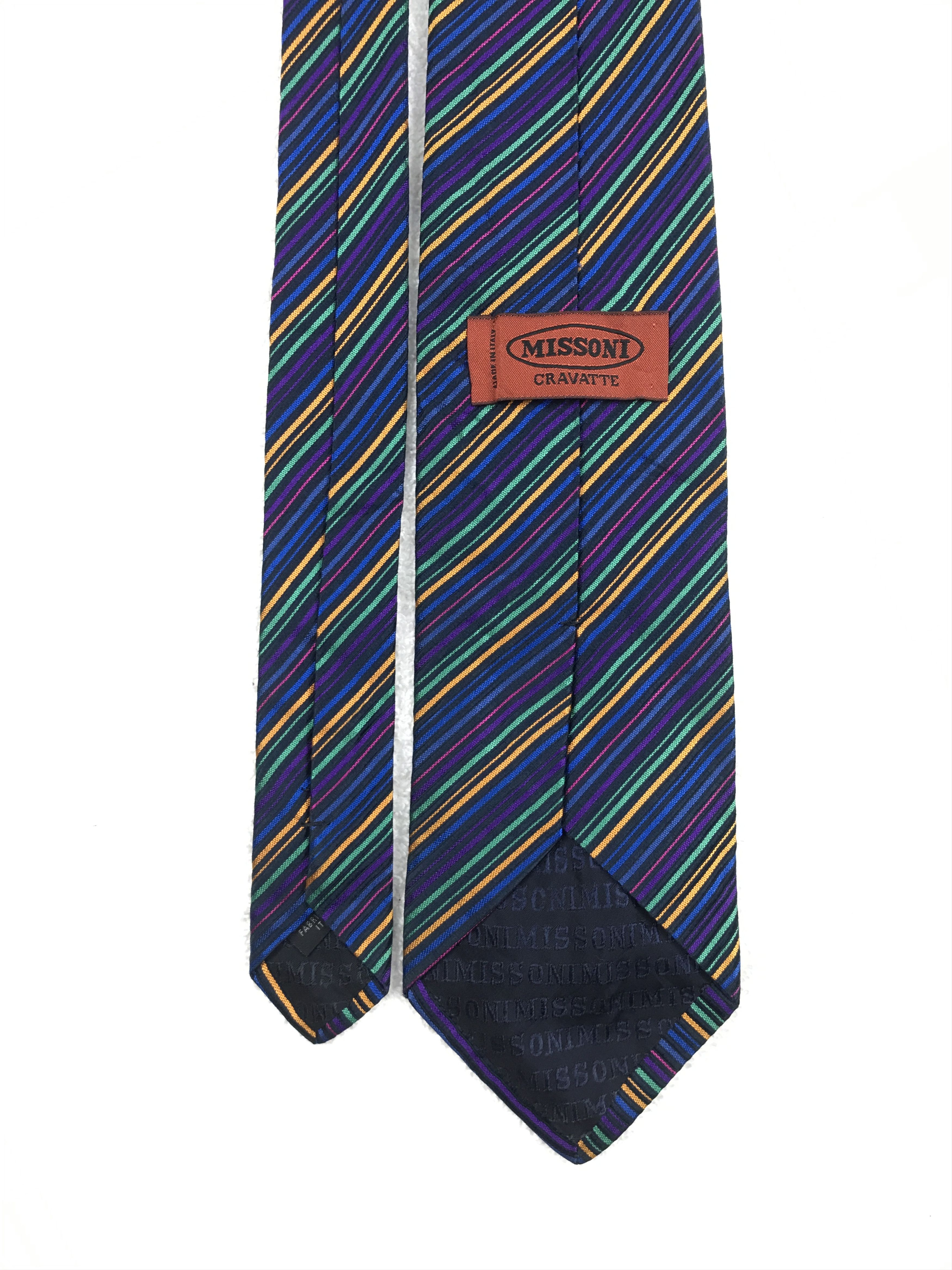 Missoni × Vintage Vintage Missoni Silk Necktie Size ONE SIZE - 4 Thumbnail