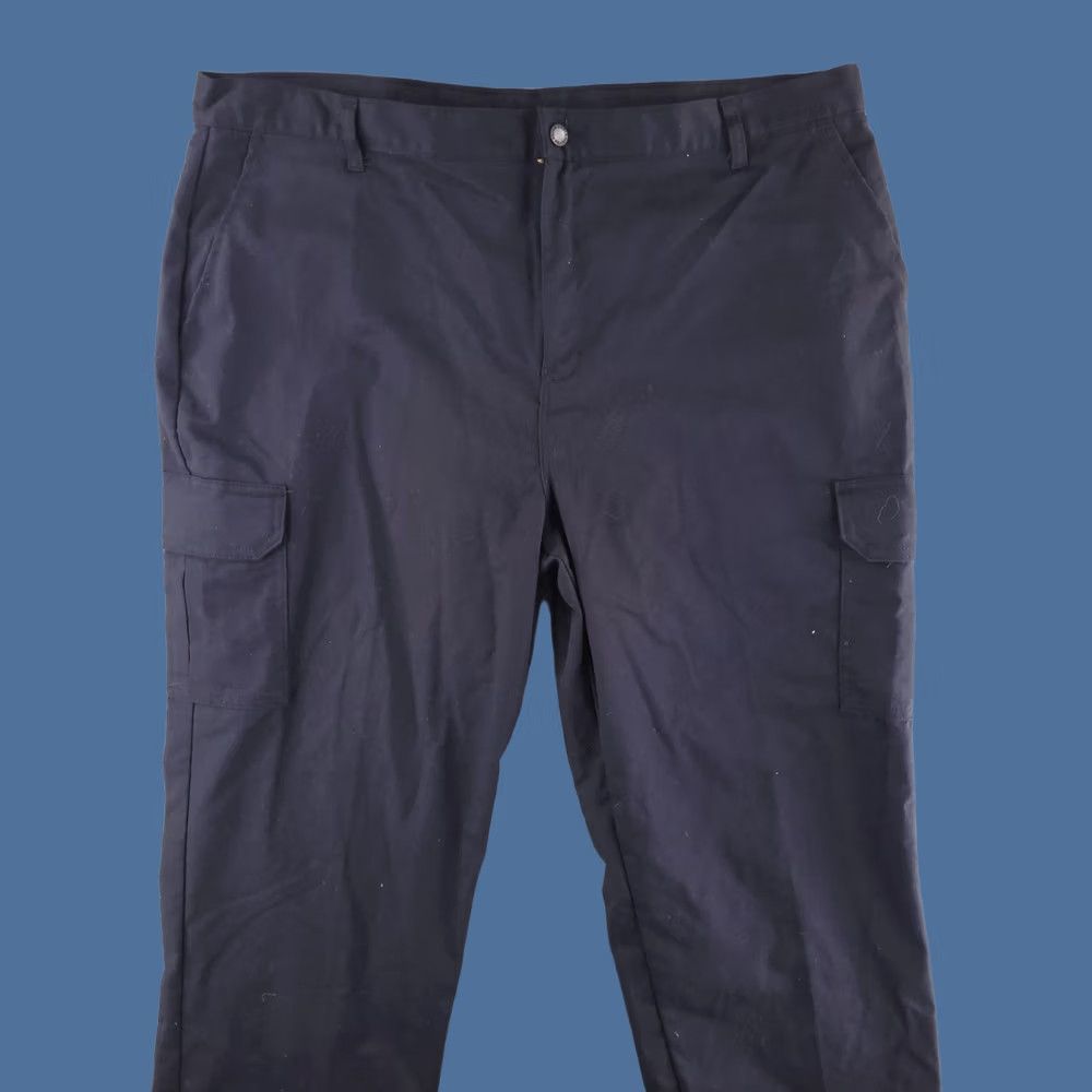 Dickies Dickies Pants Mens 42x32 Black Cargo Workwear Relaxed Leg Pants Mens Black Cargo Dickies 42x32 Size US 42 / EU 58 - 1 Thumbnail