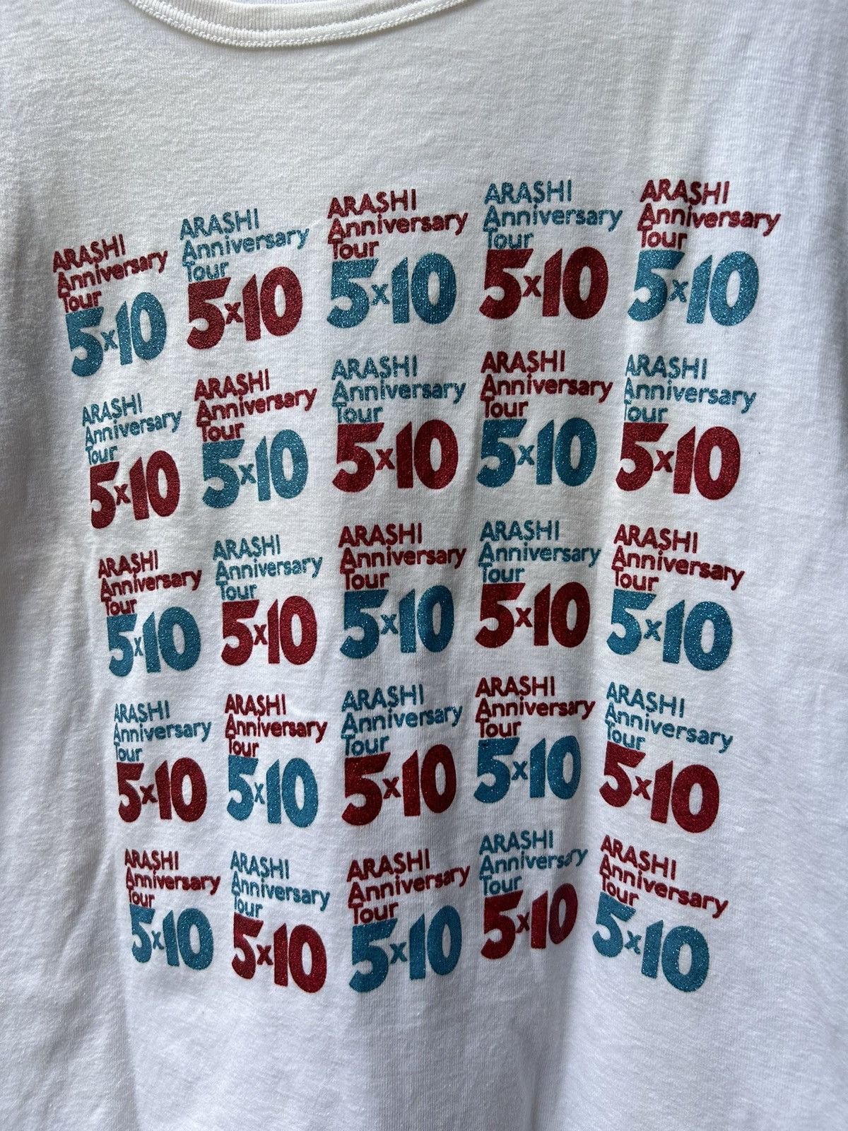 Hysteric Glamour × If Six Was Nine × Japanese Brand 💸BINDINGOFFER💸Arashi anniversary tour 5x10 tees Size US M / EU 48-50 / 2 - 4 Thumbnail