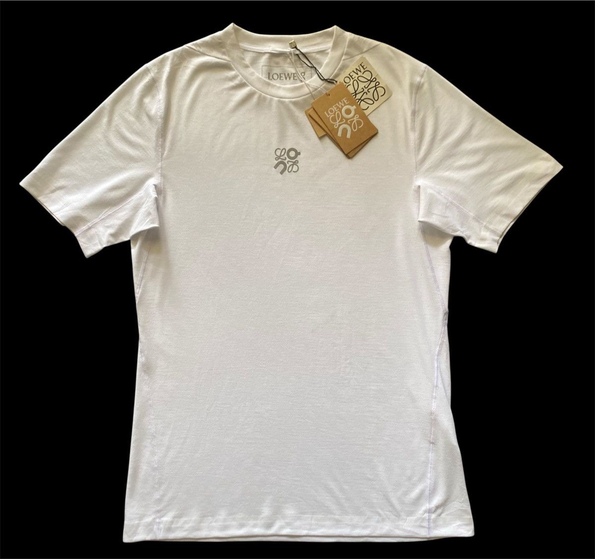 Loewe × On Loewe × On Active Technical T-Shirt White XS New With Tags Size US XS / EU 42 / 0 - 2 Thumbnail