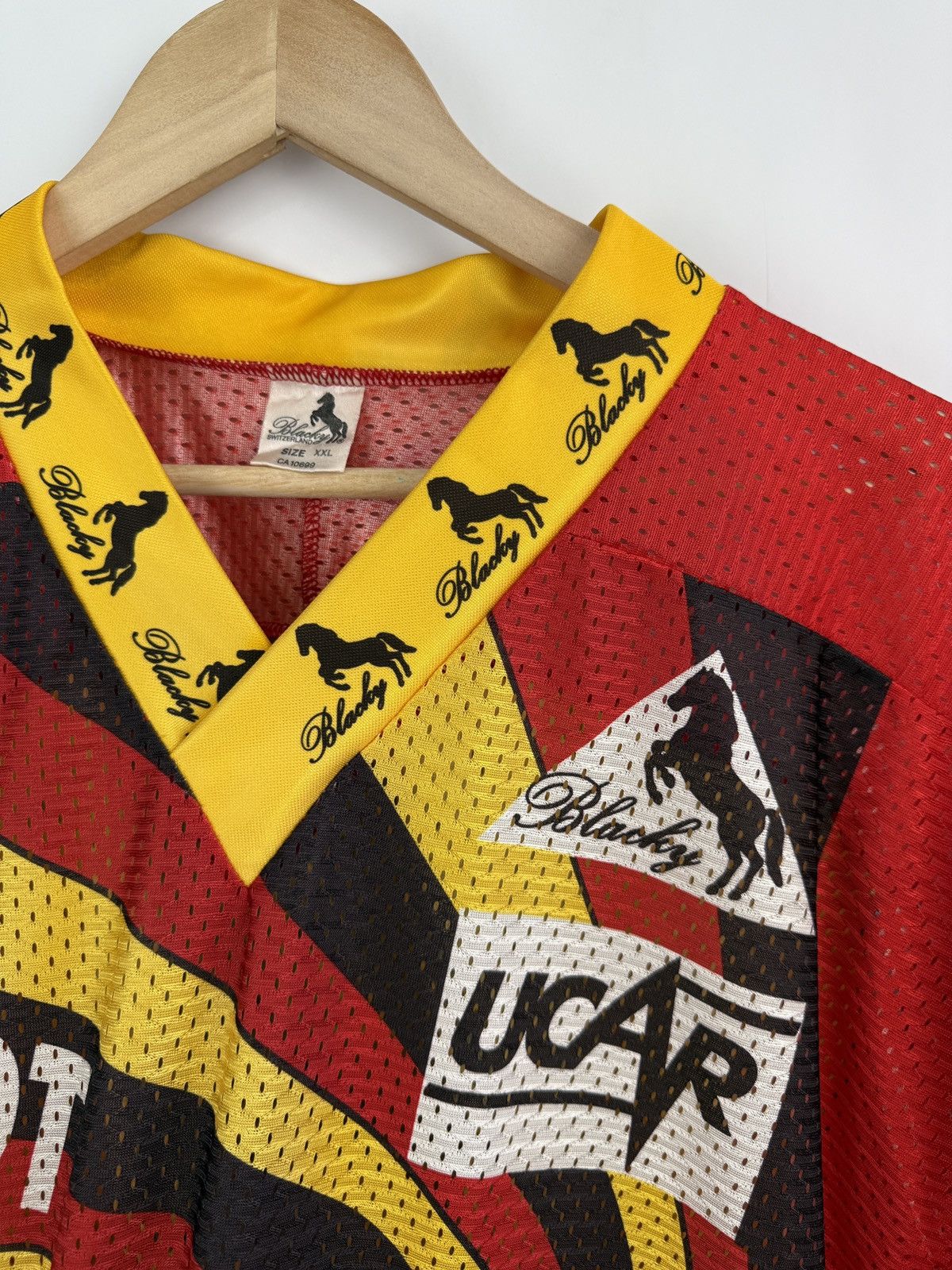 NHL 🇨🇭 Vintage 90s SC Bern Switzerland Hockey Jersey Team Signed Size US XXL / EU 58 / 5 - 7 Thumbnail