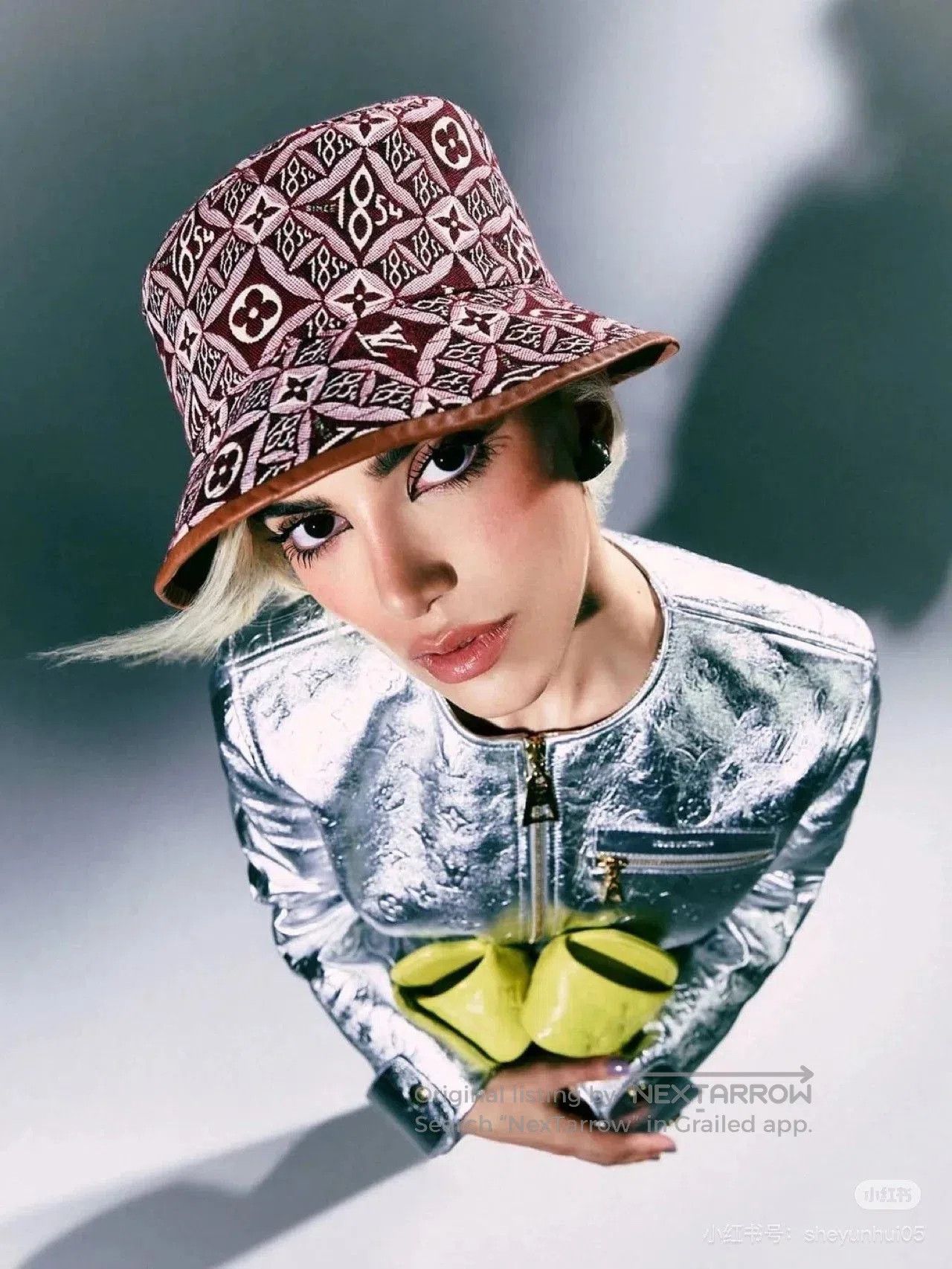 Louis Vuitton LV 1854 Monogram Bucket Hat. Size ONE SIZE - 4 Thumbnail