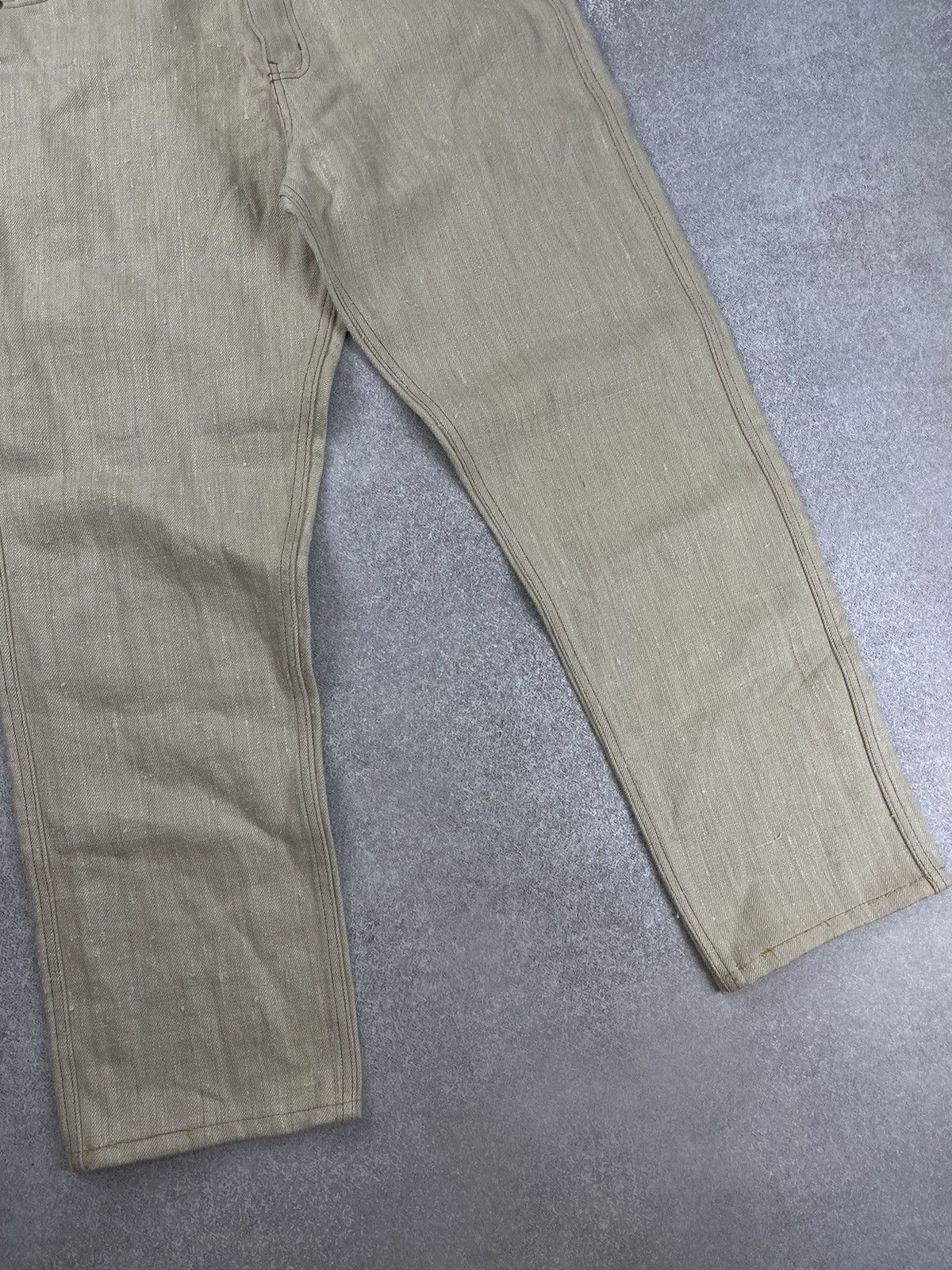 Vintage Vintage Ecolution Cannabis Sativa Rasta Pants Size 29 Size US 29 - 2 Thumbnail