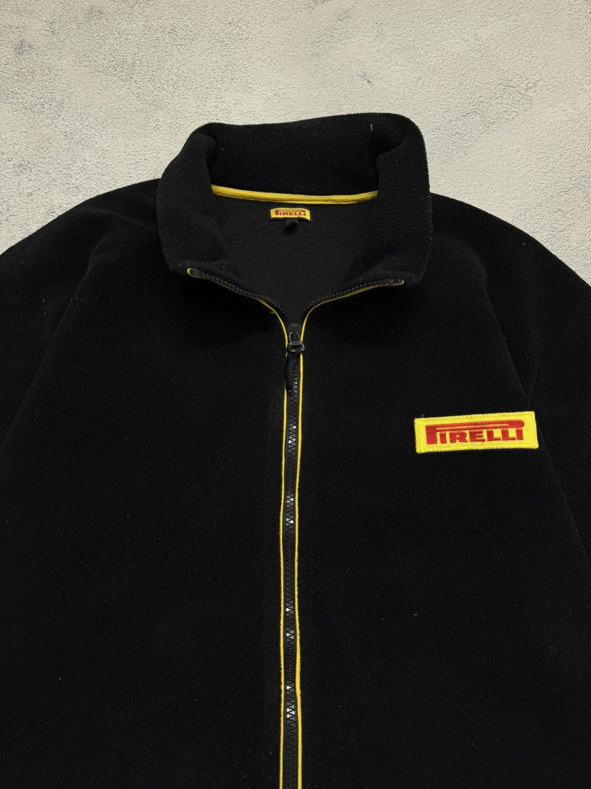 Pirelli Vintage Pirelli Fleece Jacket 90’s Size US L / EU 52-54 / 3 - 3 Thumbnail