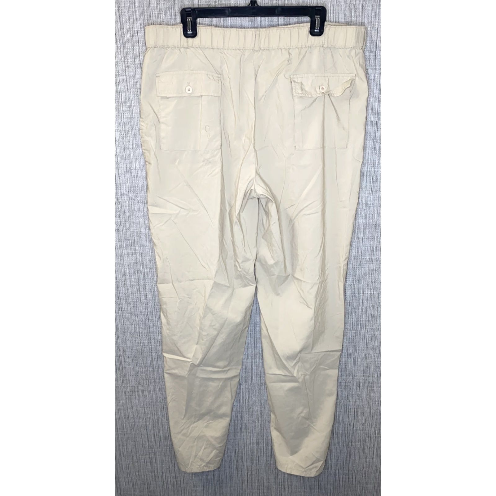 Vintage Sportif Mens Beige Nylon Multi Pocket Pants L Casual Pants Mens Beige Nylon Multi Pocket Size US 33 - 4 Thumbnail