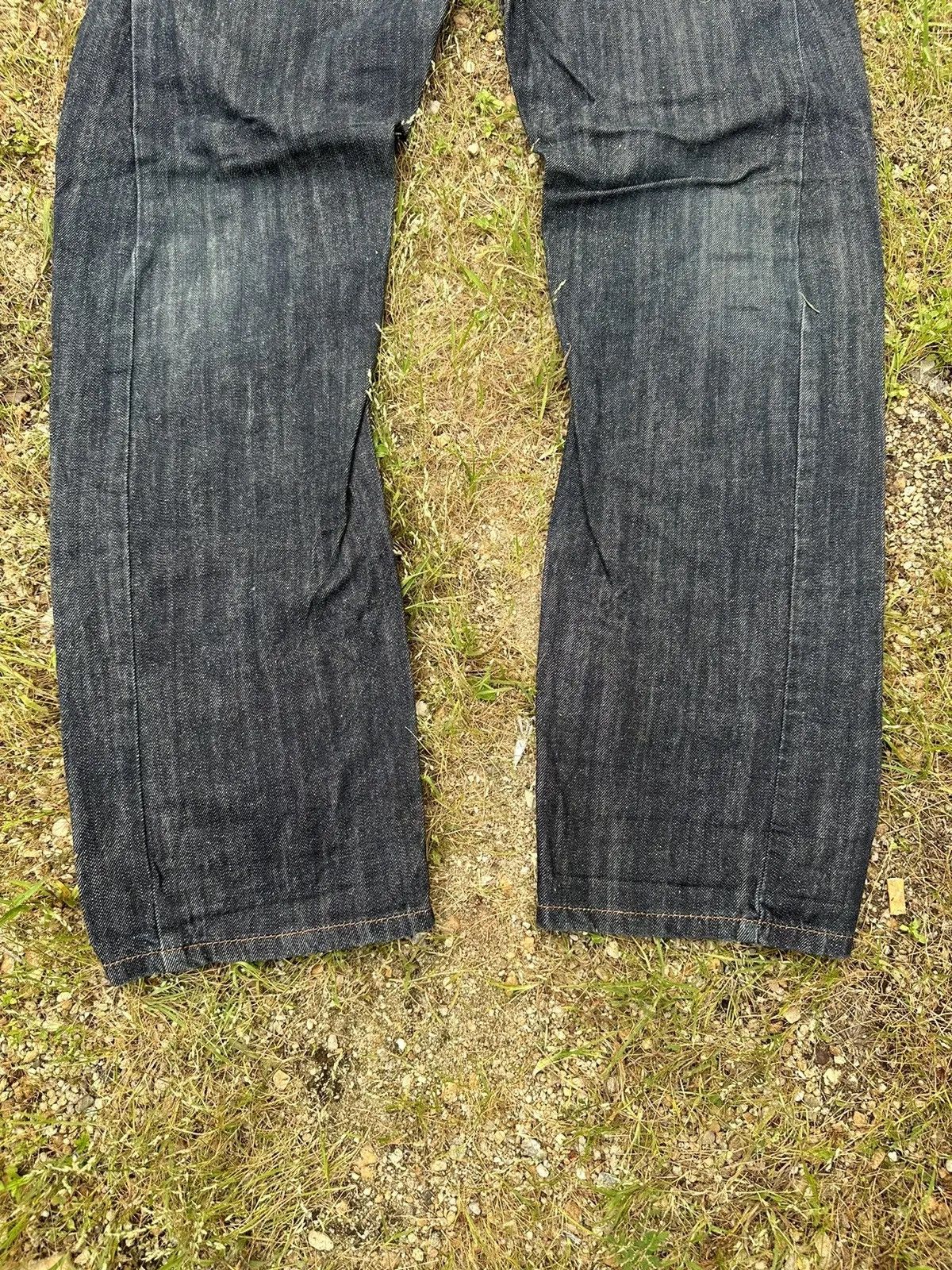 Seditionaries MEMORY SPECIAL JEANS CURVE TWIST LEG CHECK PLAID DENIM PANTS Size US 30 / EU 46 - 6 Thumbnail