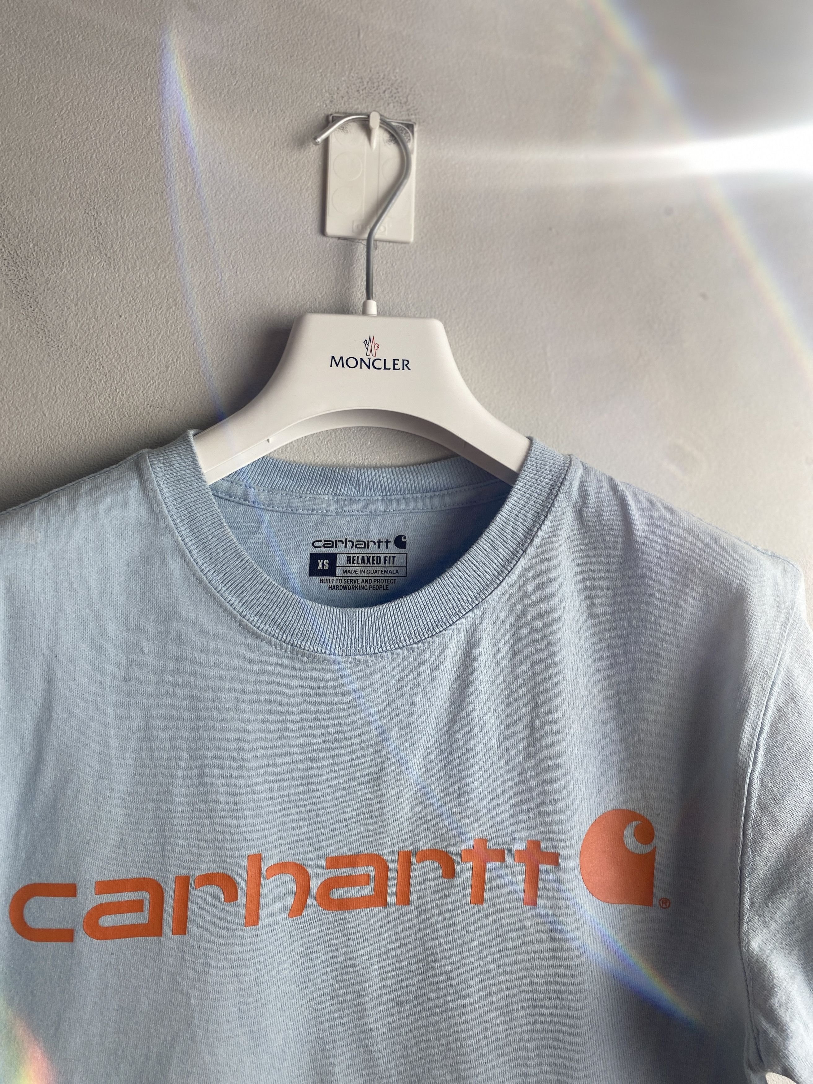 Carhartt Carhartt big logo casual t-shirt tee skate rap hip hop Size US XS / EU 42 / 0 - 2 Thumbnail
