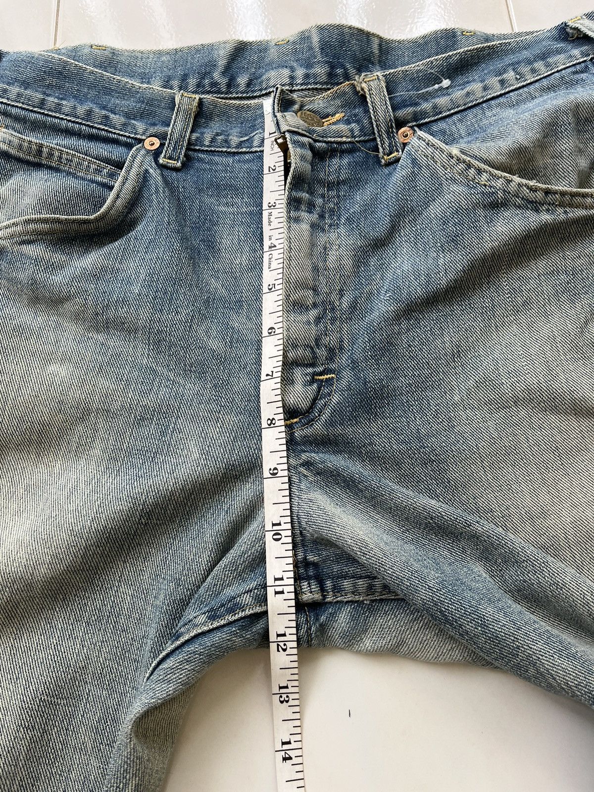 Vintage 70s Distressed Lee Size US 33 - 9 Thumbnail