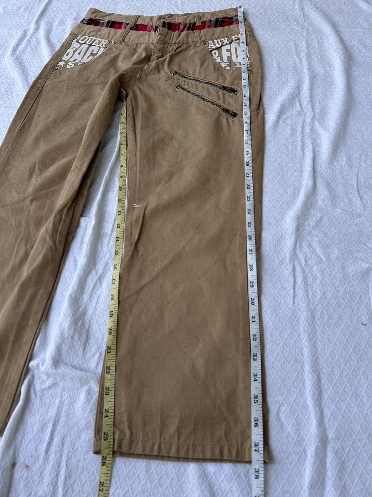 20471120 × Beauty Beast × Japanese Brand Double waist japanese poem style casual chino Ifsixwasnine Size US 32 / EU 48 - 10 Thumbnail