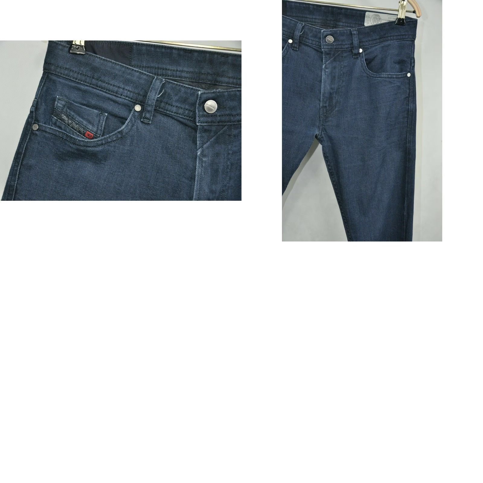Diesel DIESEL THOMMER SLIM-SKINNY JEANS Wool? No, Denim 085AQ_STRETCH W31 L32 Blue Men Slim 5-Pocket Denim Stretch Jeans Skinny Fit Mens Size US 31 - 8 Thumbnail