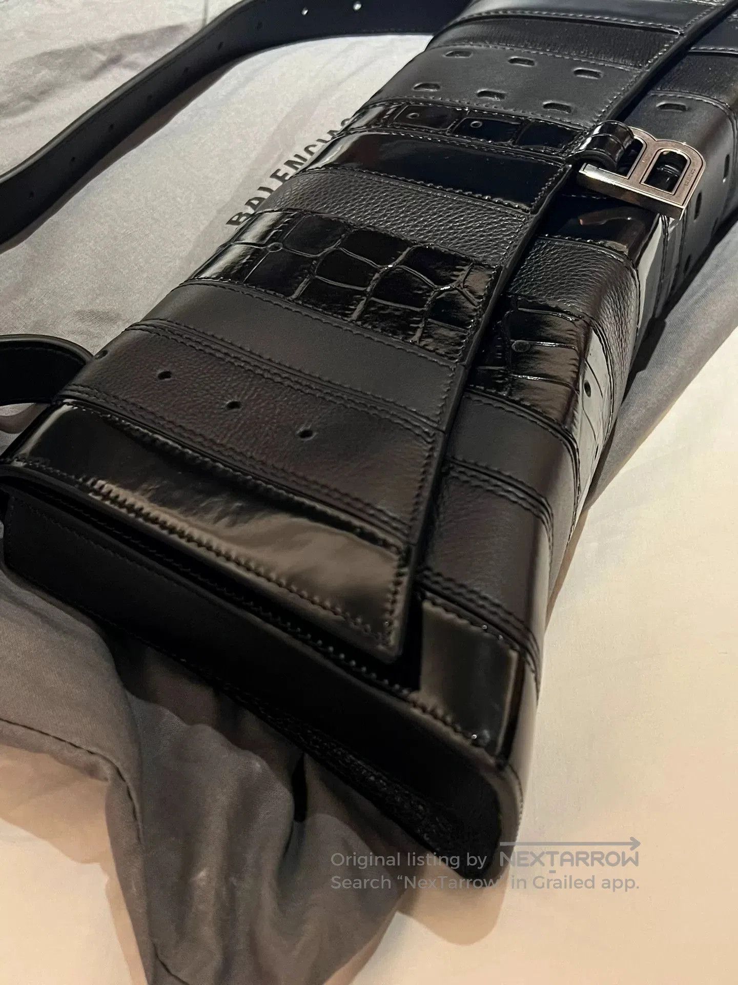 Balenciaga Balenciaga Multibelt Black Baguette Bag. Size ONE SIZE - 7 Thumbnail