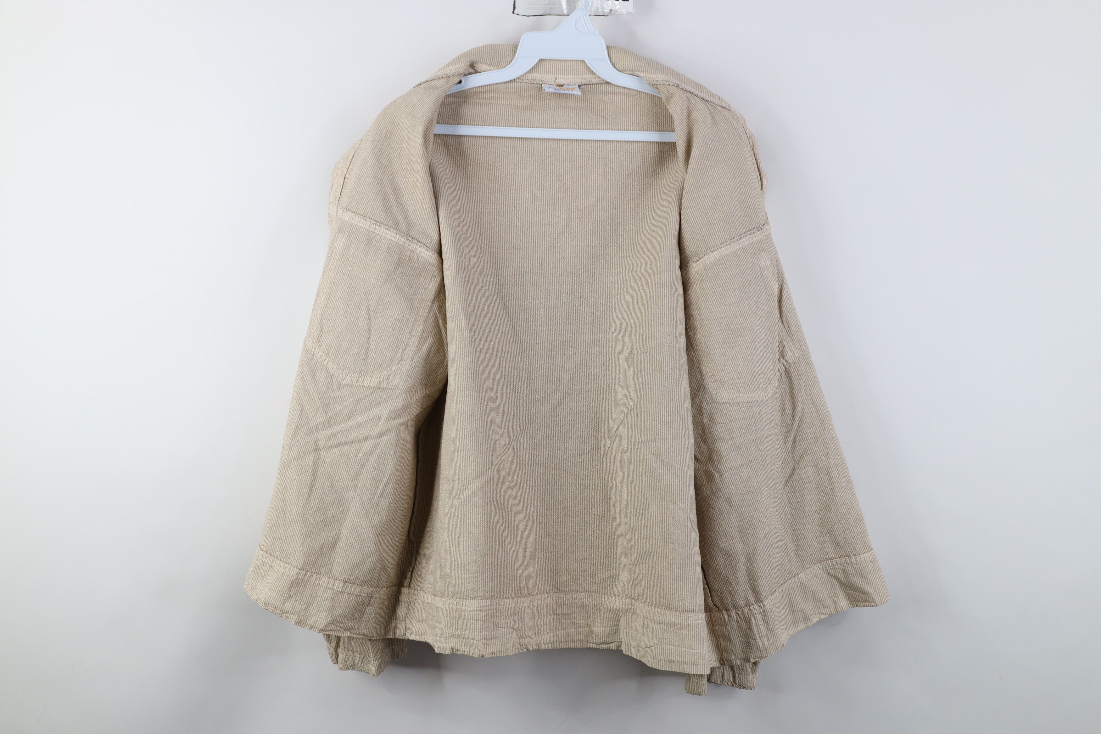Vintage Vintage 90s Streetwear Cotton Shirt Trucker Jacket Jac USA Size M / US 6-8 / IT 42-44 - 9 Thumbnail