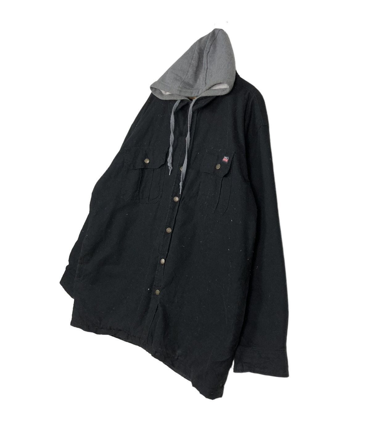 Japanese Brand 🔥VINTAGE CHORE WORK JACKET DICKIES USA DUCK CANVAS Size US XXL / EU 58 / 5 - 2 Thumbnail