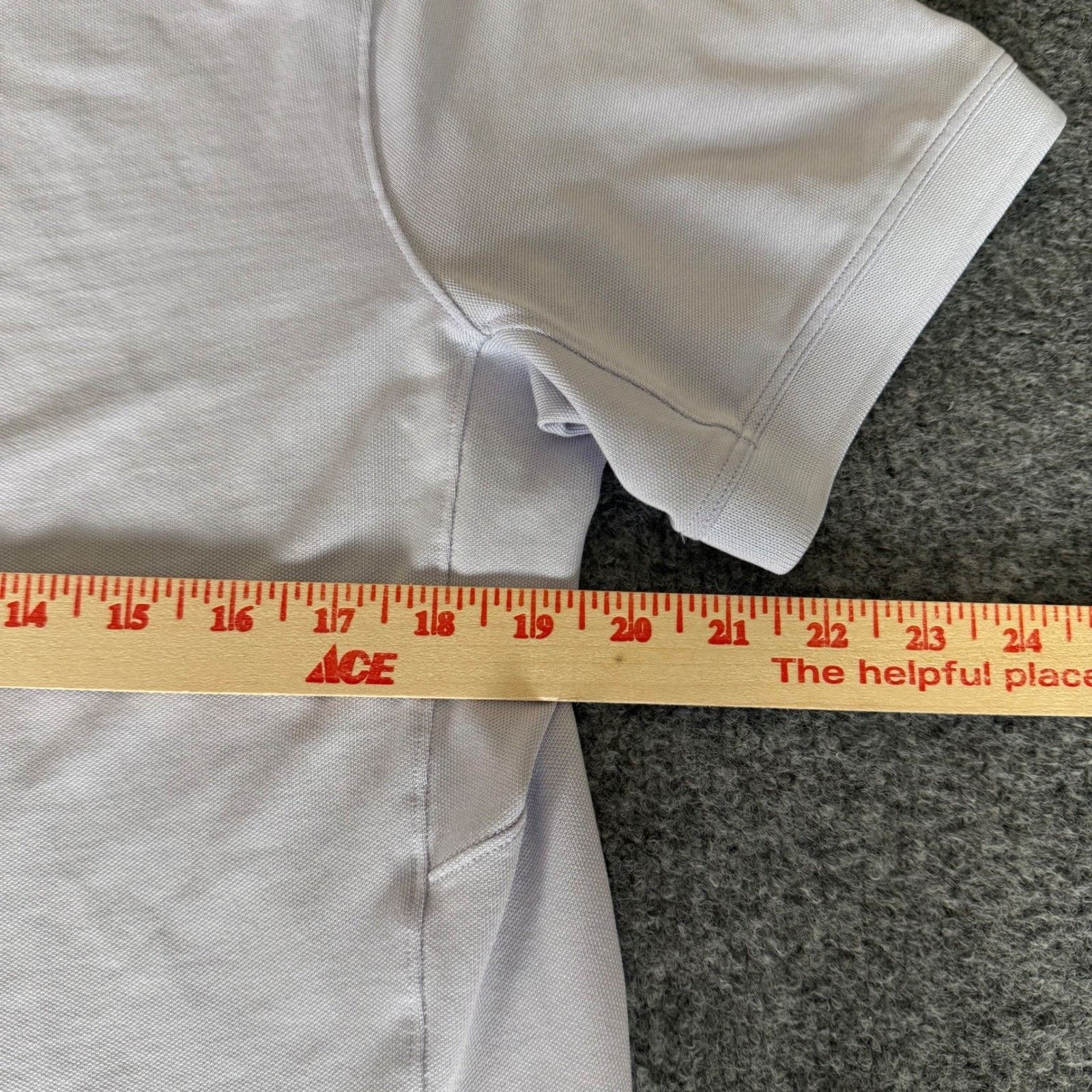 Lululemon Lululemon Polo Shirt Mens Medium Lavender Short Sleeve Golf Size US M / EU 48-50 / 2 - 5 Thumbnail