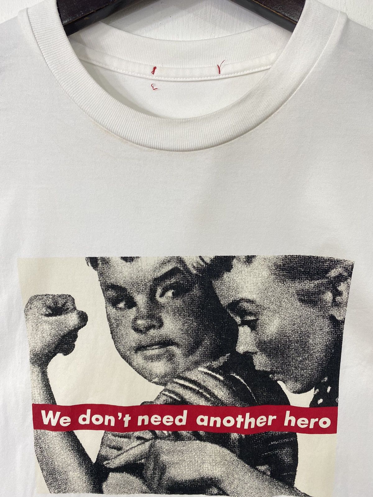 Barbara Kruger 💥BARBARA KRUGER we don't need another hero tee t-shirt Size US S / EU 44-46 / 1 - 3 Thumbnail
