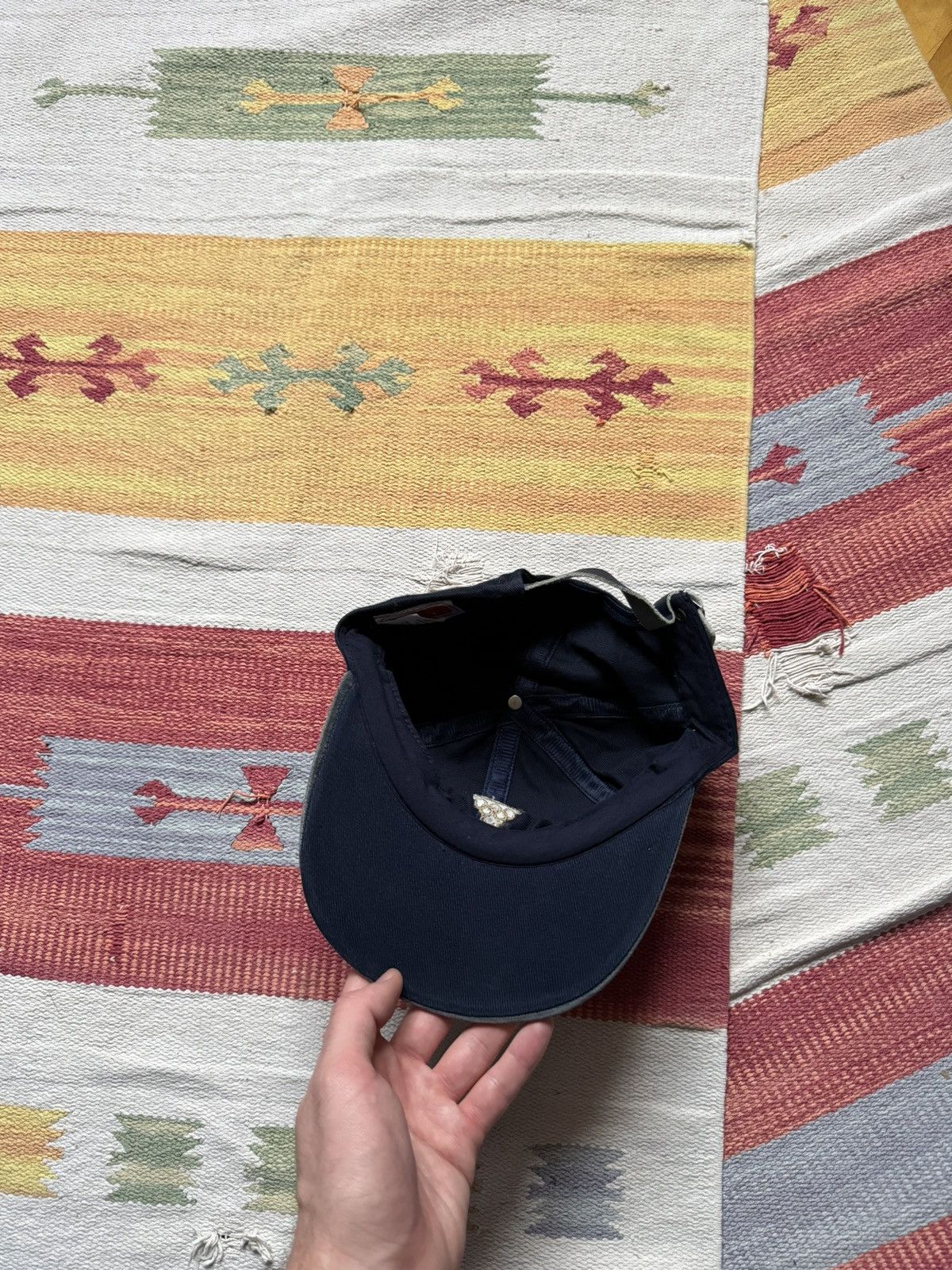 USA Olympics Vintage 90’s Atlanta 1996 Olympic Games Navy Suede Hat Size ONE SIZE - 6 Thumbnail