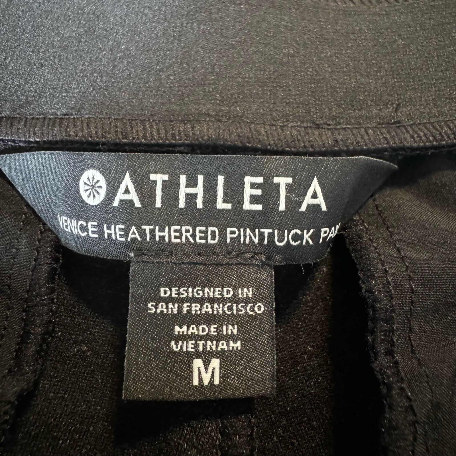 Athleta Athleta Venice Heathered Pintuck Pants Medium Size 30" / US 8 / IT 44 - 10 Thumbnail