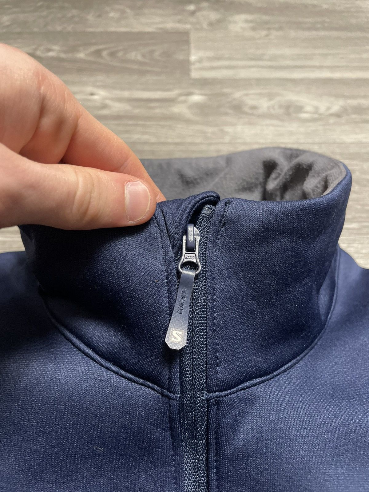 Salomon Vintage Salomon Blue Zip-Up Jacket Size US L / EU 52-54 / 3 - 8 Thumbnail