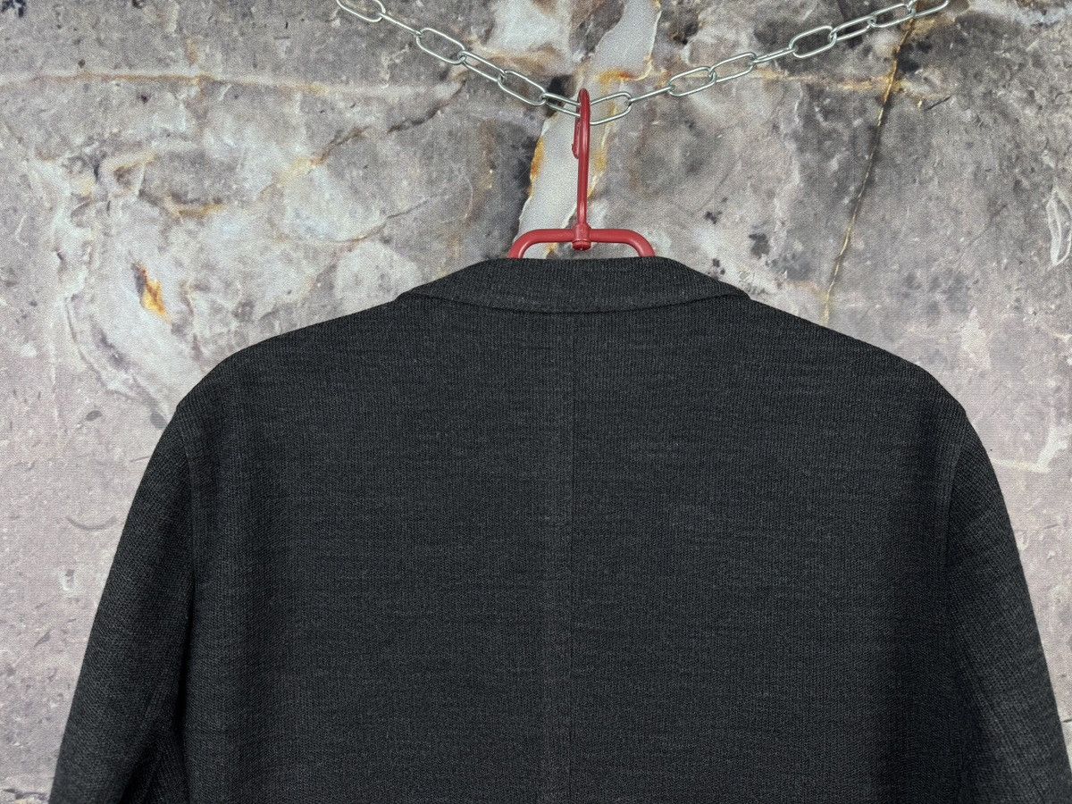Boglioli Boglioli Grey Knit Blazer Men’s Sport Coat Tailored Jacket Size 40R - 12 Thumbnail