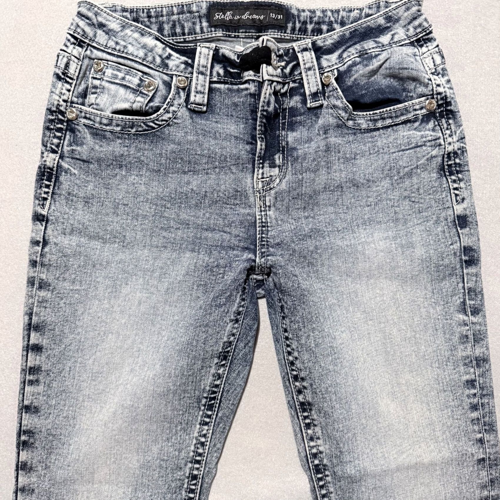Vintage VINTAGE Stella in Dreams Jeans Women's Bootcut Denim Embroidered Western - 13/31 Size 34" / US 12 / IT 48 - 4 Thumbnail