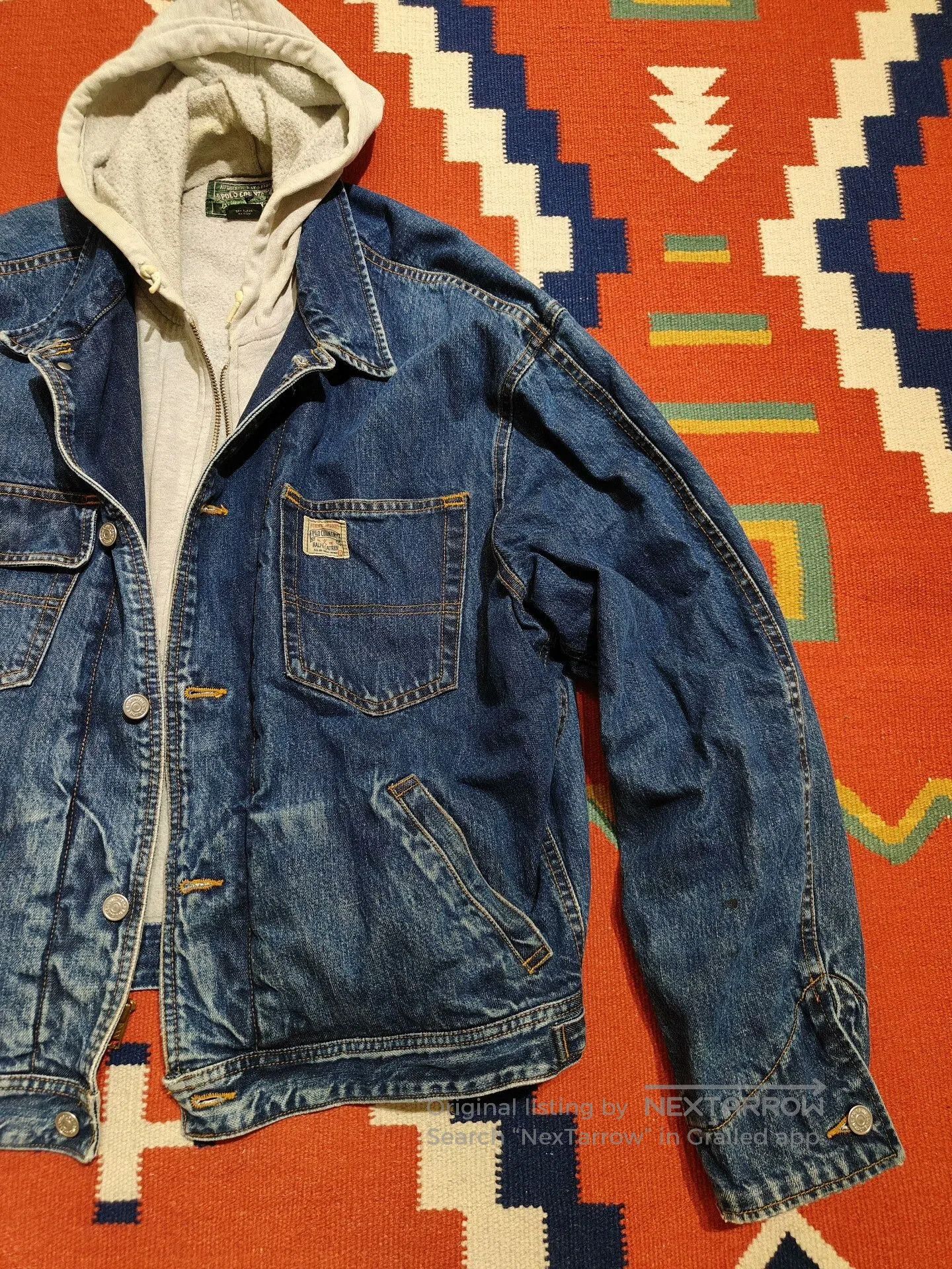Other Vintage Polo Country Denim Jacket. Size US L / EU 52-54 / 3 - 2 Thumbnail