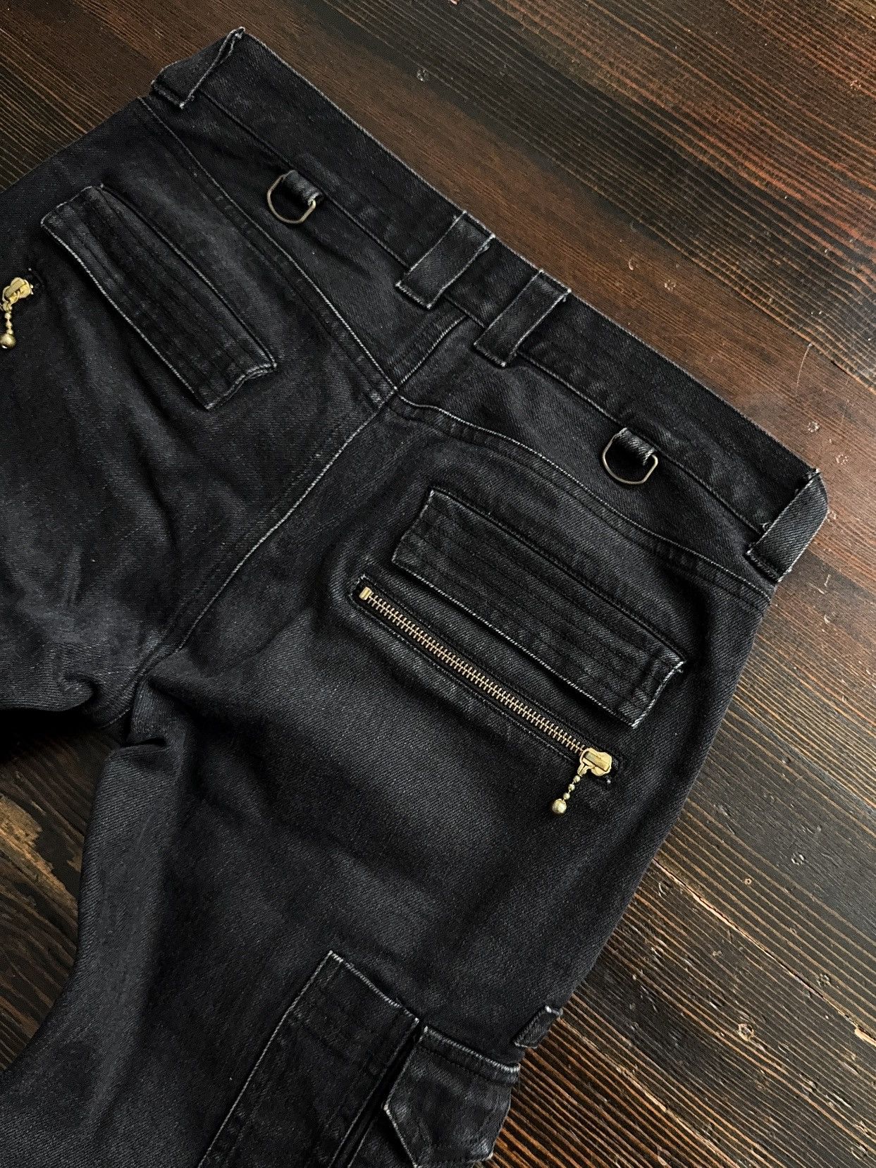 Blackmeans Blackmeans Denim Zipper Pants Size US 29 - 6 Thumbnail