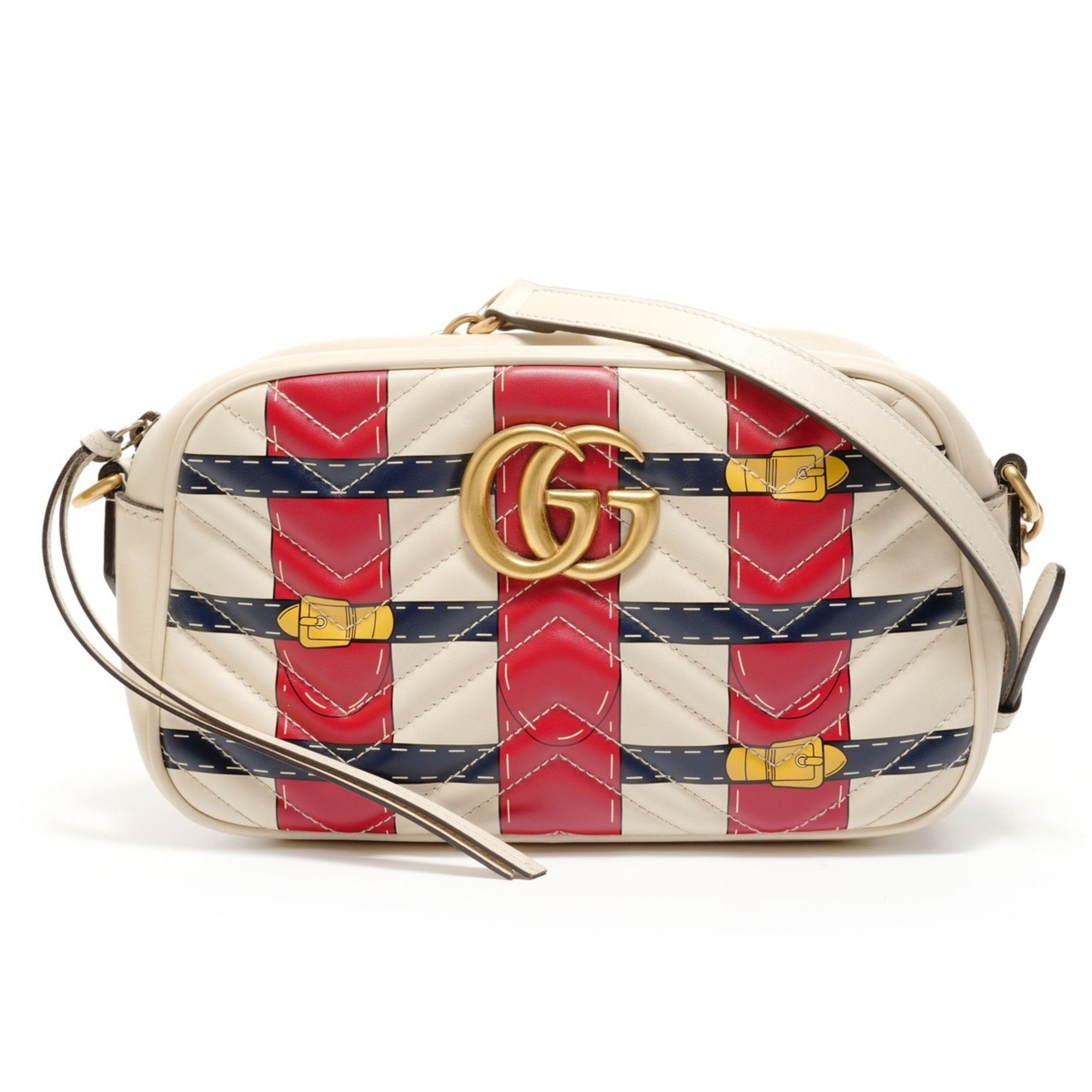 Gucci Gucci GG Marmont Shoulder Bag, Multicolor Size ONE SIZE - 1 Thumbnail